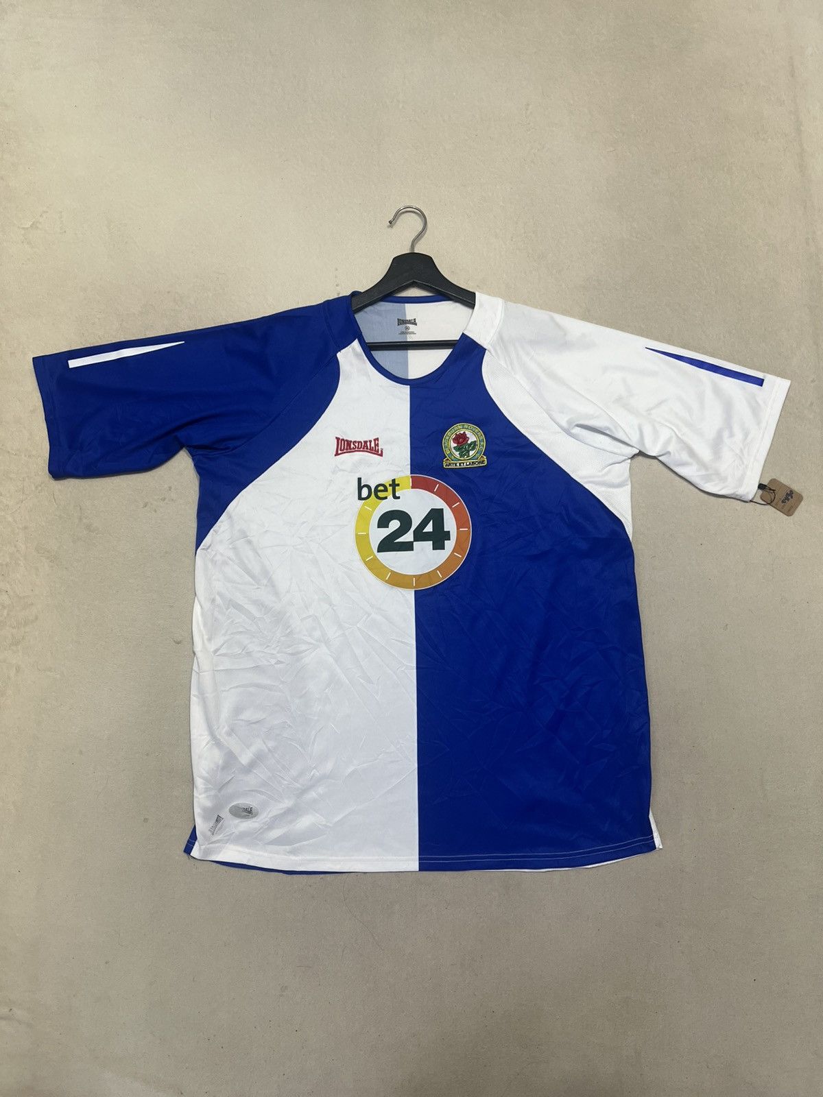 Lonsdale Blackburn Rovers 2006 Lonsdale Home Jersey Size US XL / EU 56 / 4 - 1 Thumbnail