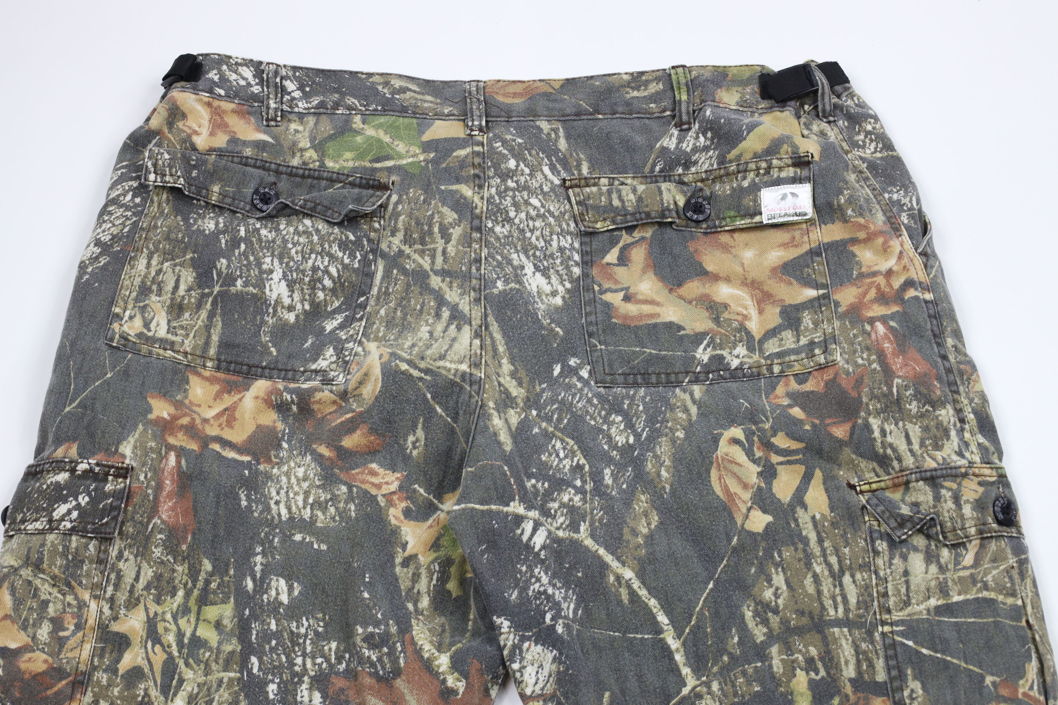Mossy Oaks × Vintage Vintage Mossy Oak Camouflage Faded Wide Leg Cargo Pants Size US 40 / EU 56 - 8 Thumbnail