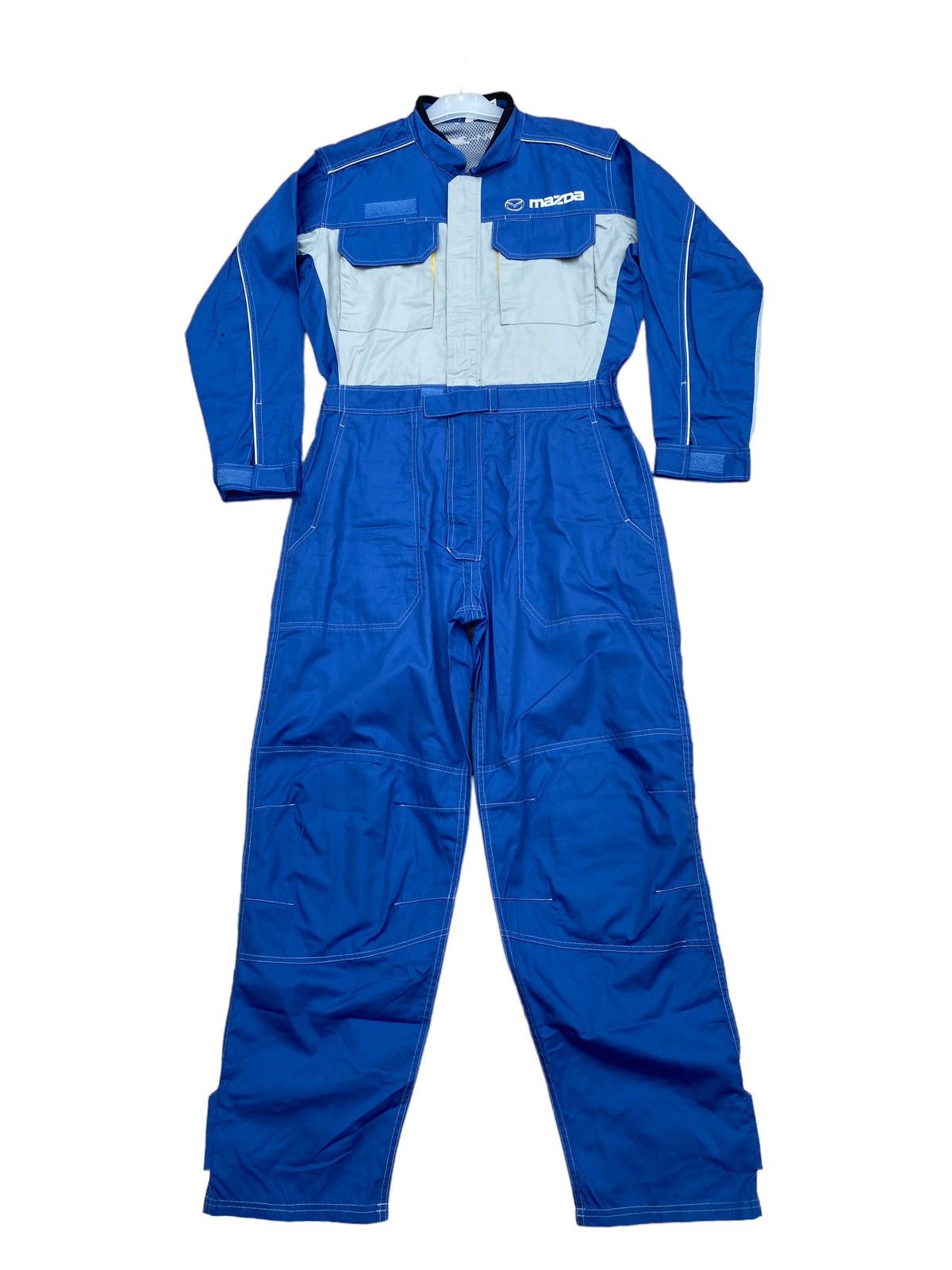 Vintage Vintage Mazda Racing Overalls Jumpsuit Size US 32 / EU 48 - 2 Thumbnail