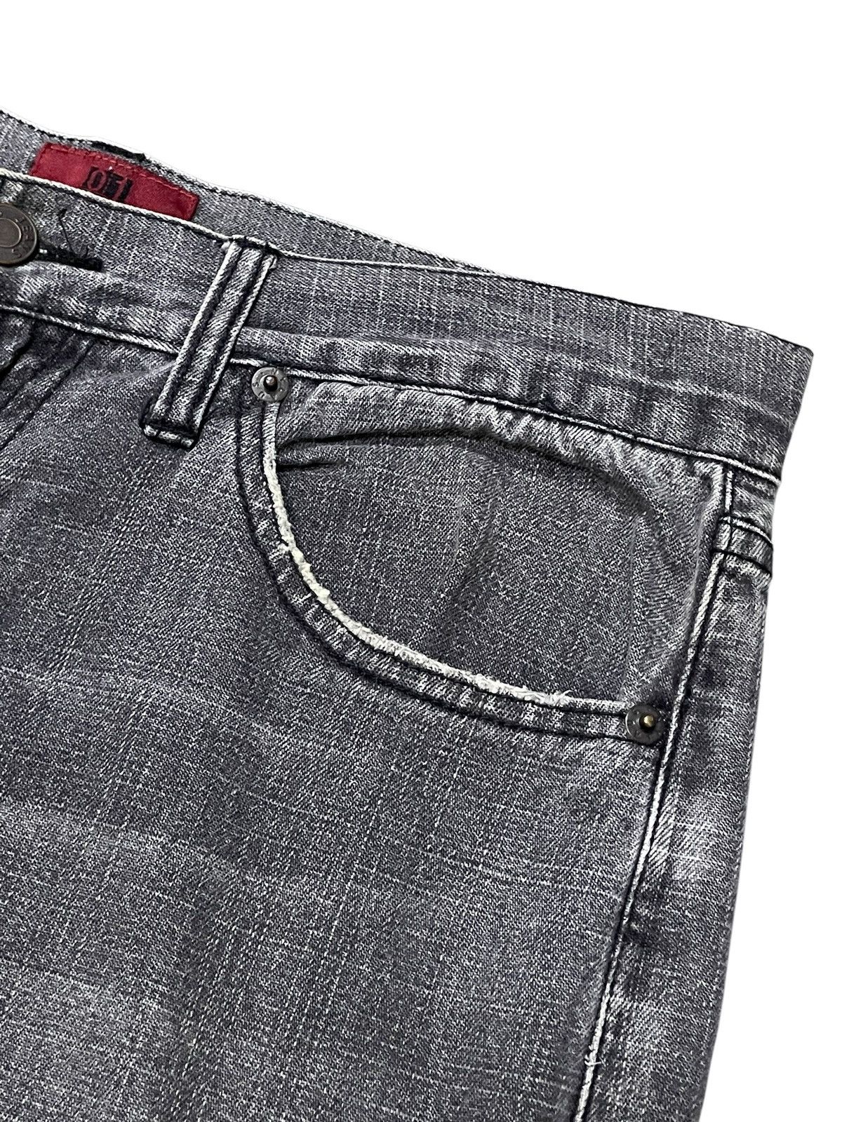 5351 POUR LES HOMMES × GOSTAR DE FUGA × Japanese Brand Nylaus 0125 Japan Patchwork Reconstructed Denim Jeans Size US 32 / EU 48 - 11 Thumbnail