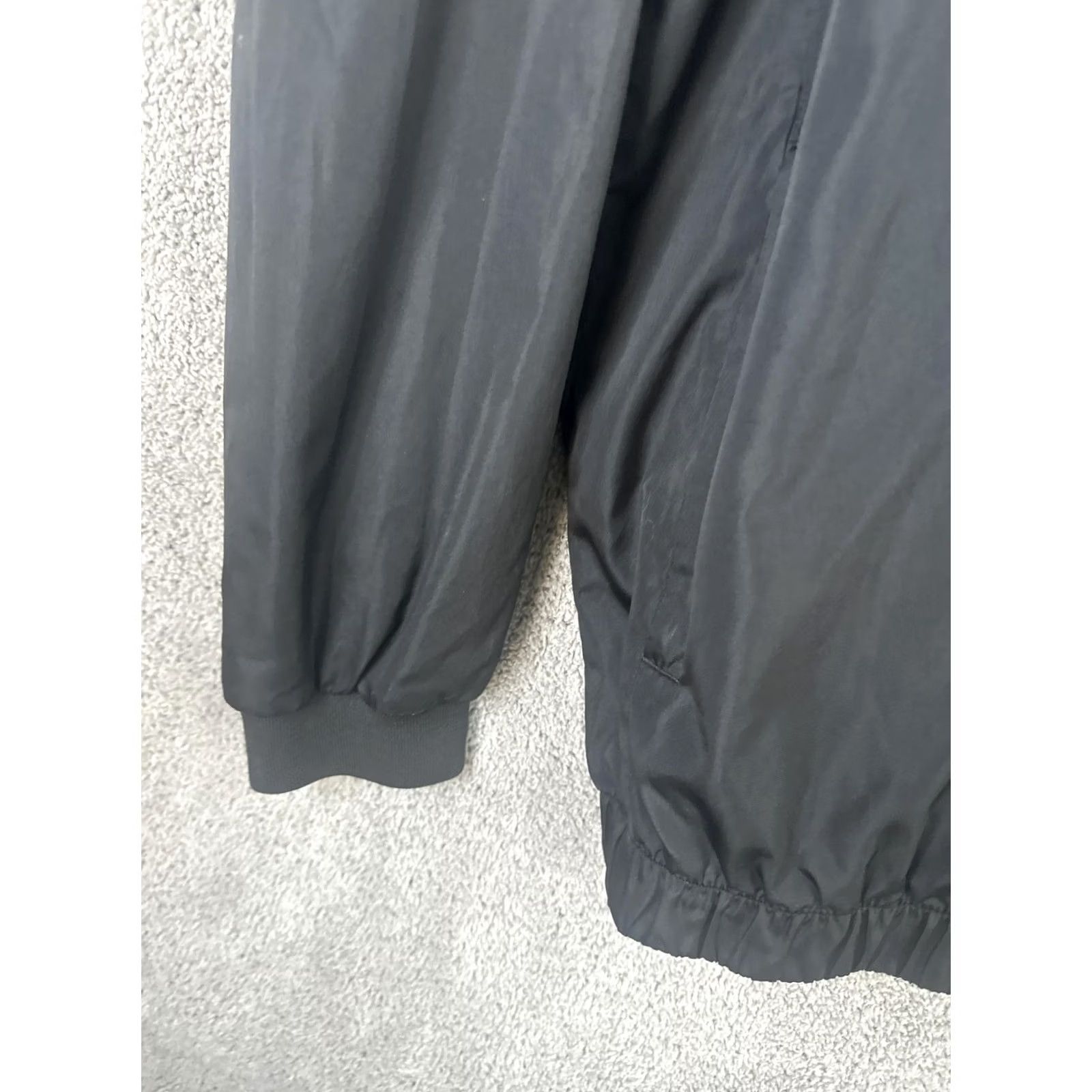 Footjoy FootJoy Windbreaker Jacket Mens Large Black V Neck Pullover Golf FJ Logo Size US L / EU 52-54 / 3 - 2 Thumbnail