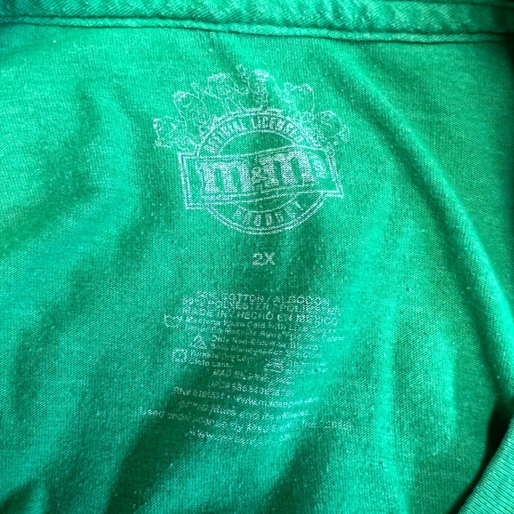Vintage M&M T Shirt Green Graphic Tee Adult XXL Crew Neck Short Sleeve 90s Cartoon Logo Mens Size US XXL / EU 58 / 5 - 5 Thumbnail