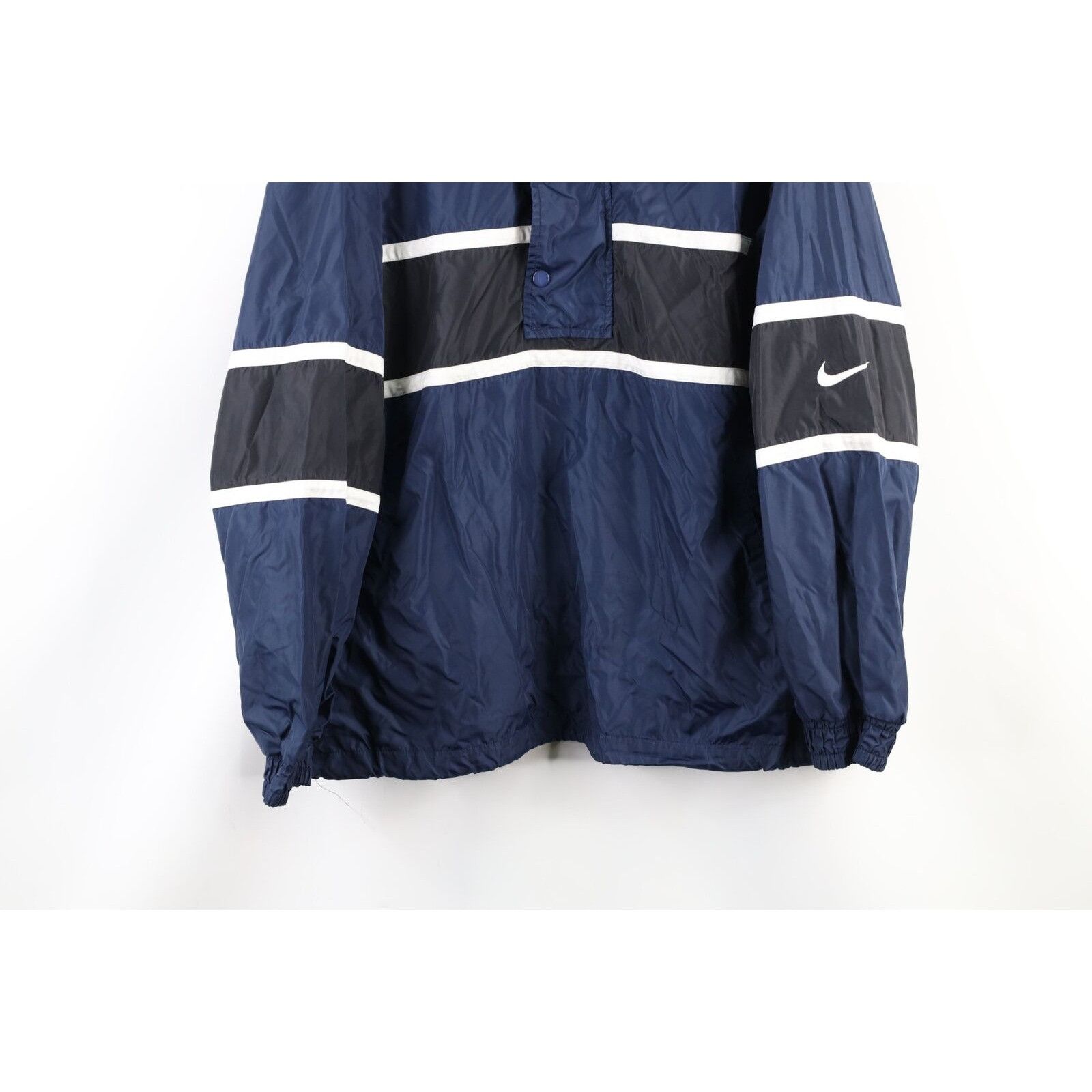 Nike × Vintage Vintage 90s Nike Travis Scott Mini Swoosh Anorak Jacket Size US M / EU 48-50 / 2 - 3 Thumbnail