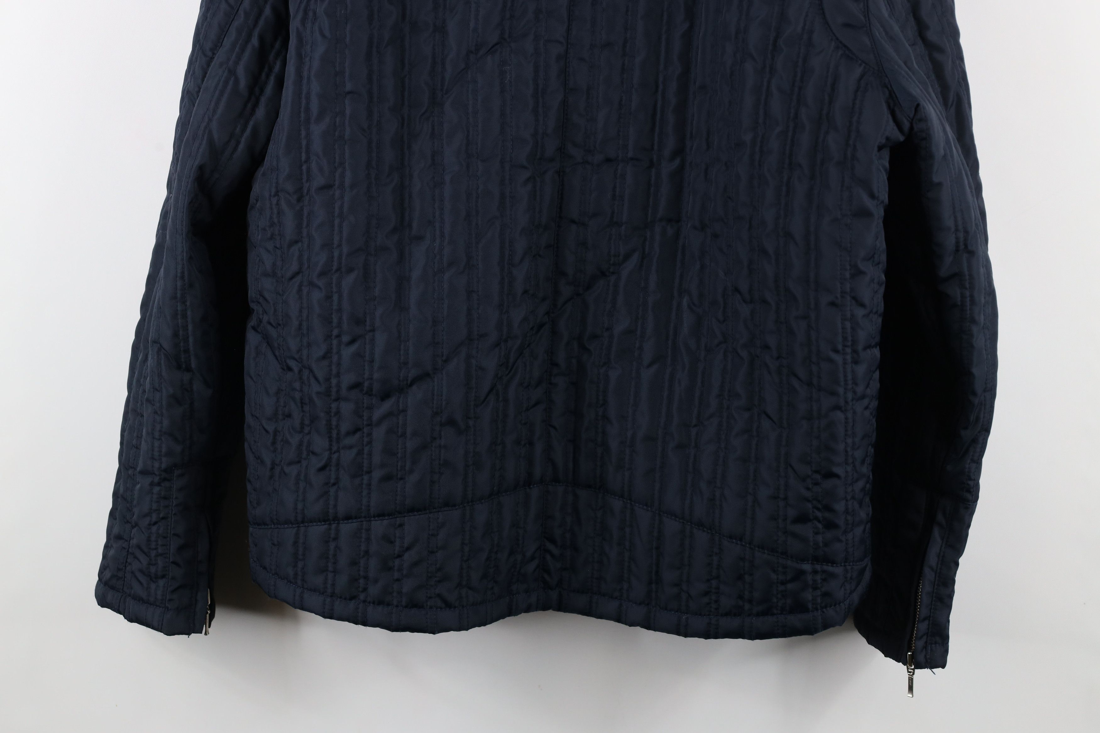 Oakley × Vintage Vintage Oakley Software Cafe Racer Bomber Jacket Blue Size US L / EU 52-54 / 3 - 13 Thumbnail