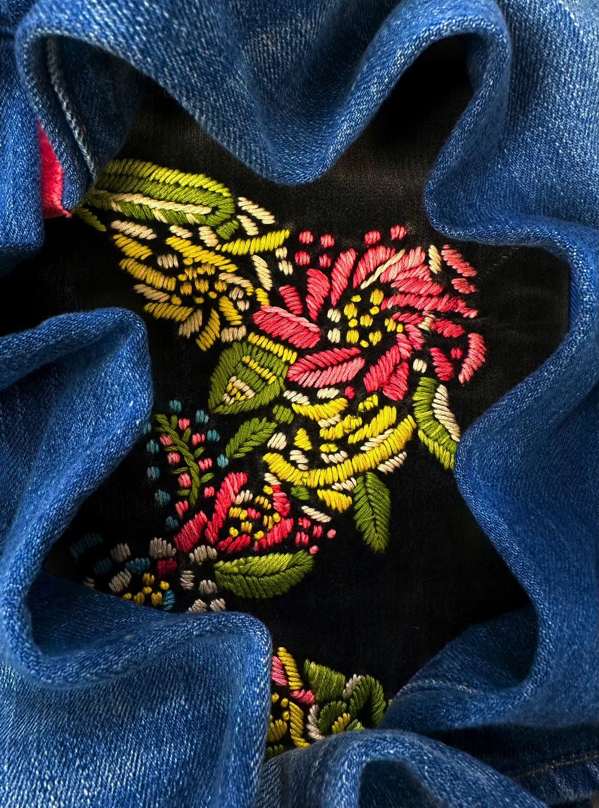 Kapital Kapital Kountry Psychedelic Oakabilly Patchwork Flared Denim Size US 30 / EU 46 - 5 Thumbnail