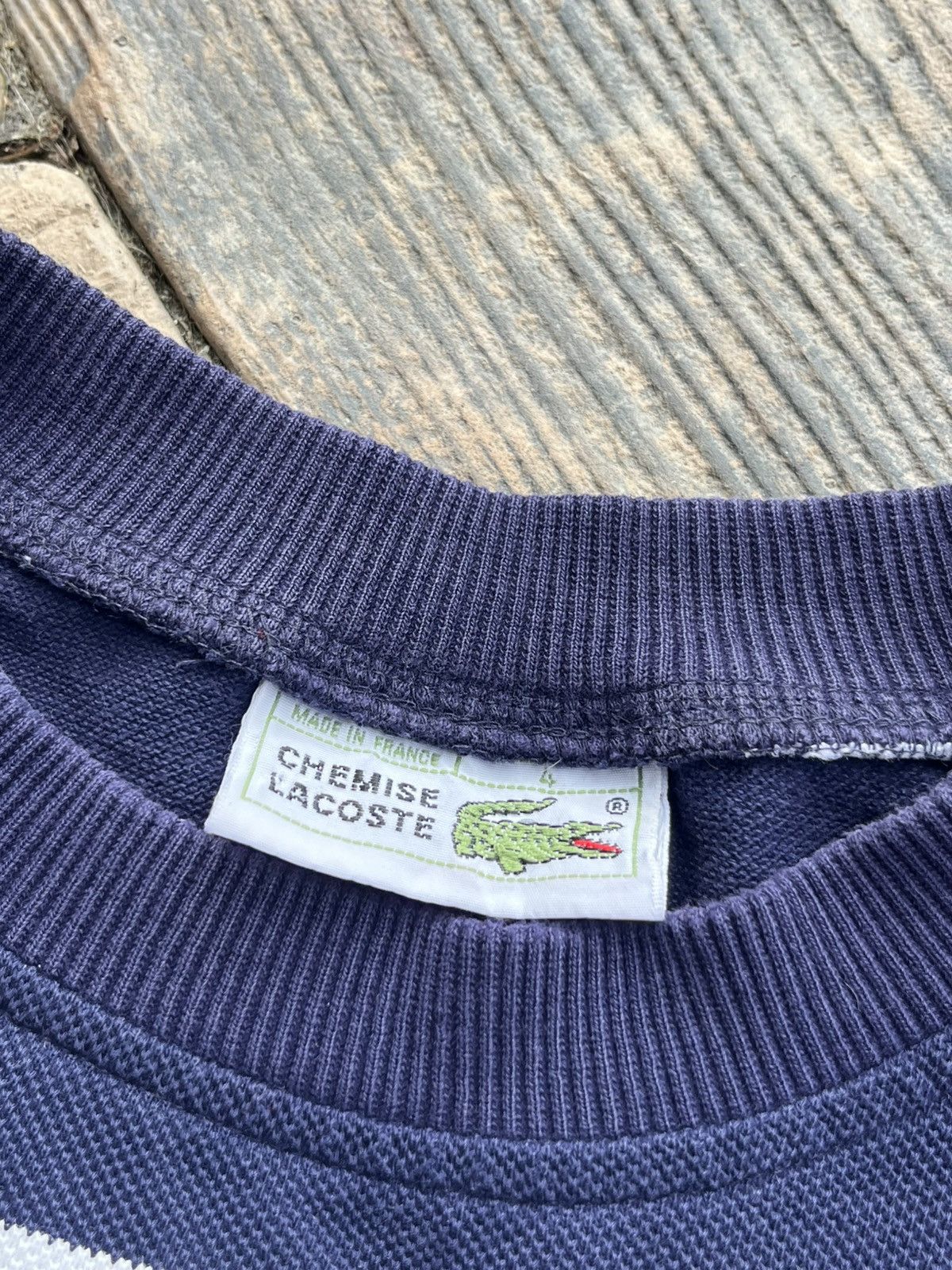 Lacoste Vintage Crewneck Lacoste Haft Chiemsee Size US XL / EU 56 / 4 - 5 Thumbnail