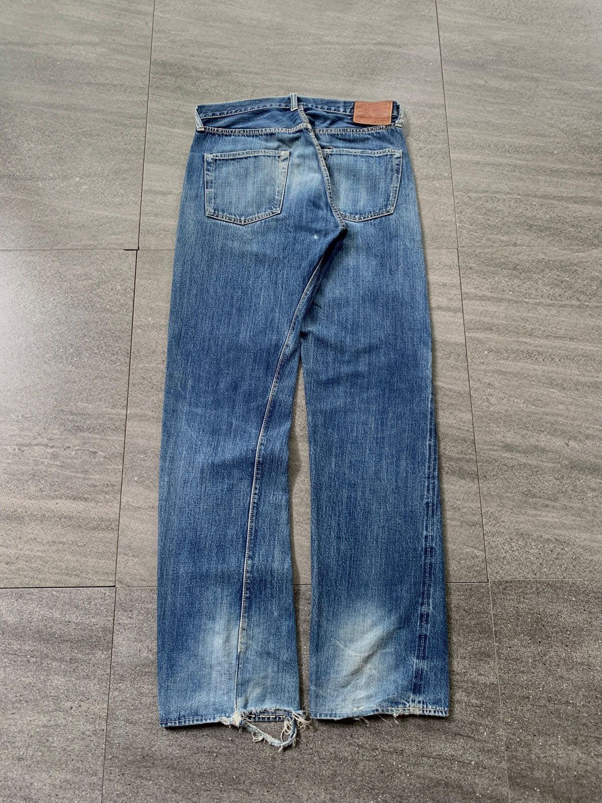 The Real McCoy's FREE TAX! Joe McCoy Selvedge Denim Jeans Size US 32 / EU 48 - 6 Thumbnail