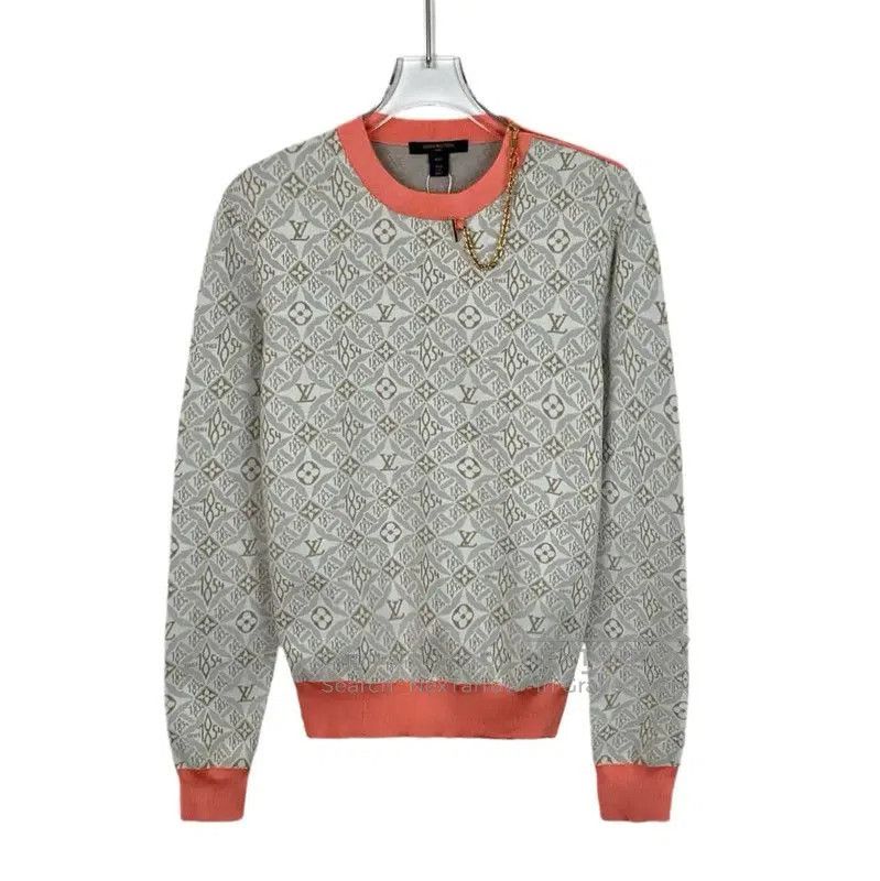 Louis Vuitton Louis Vuitton XXS Color Block Silk Sweatshirt . Size XXS / US 00 / IT 34 - 1 Thumbnail