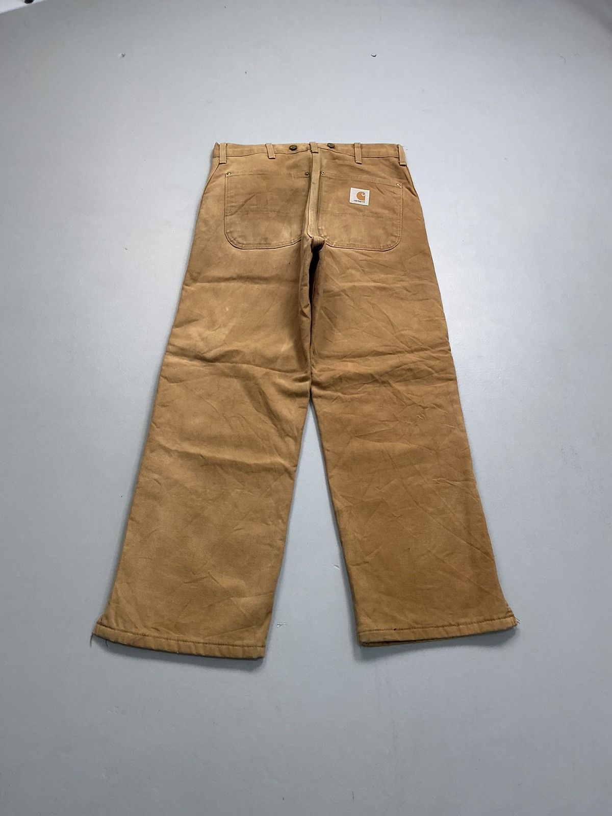 Carhartt 90sVintage Carhartt WQ106 quintet line carpenter denim Size US 32 / EU 48 - 2 Thumbnail
