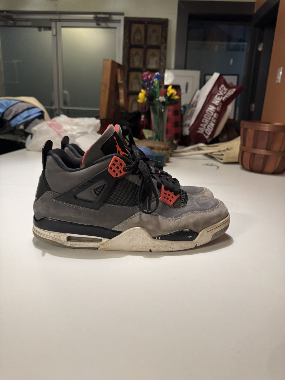 Nike Nike Air Jordan 4 Infrared Men’s Size 13 Size US 13 / EU 46 - 3 Thumbnail