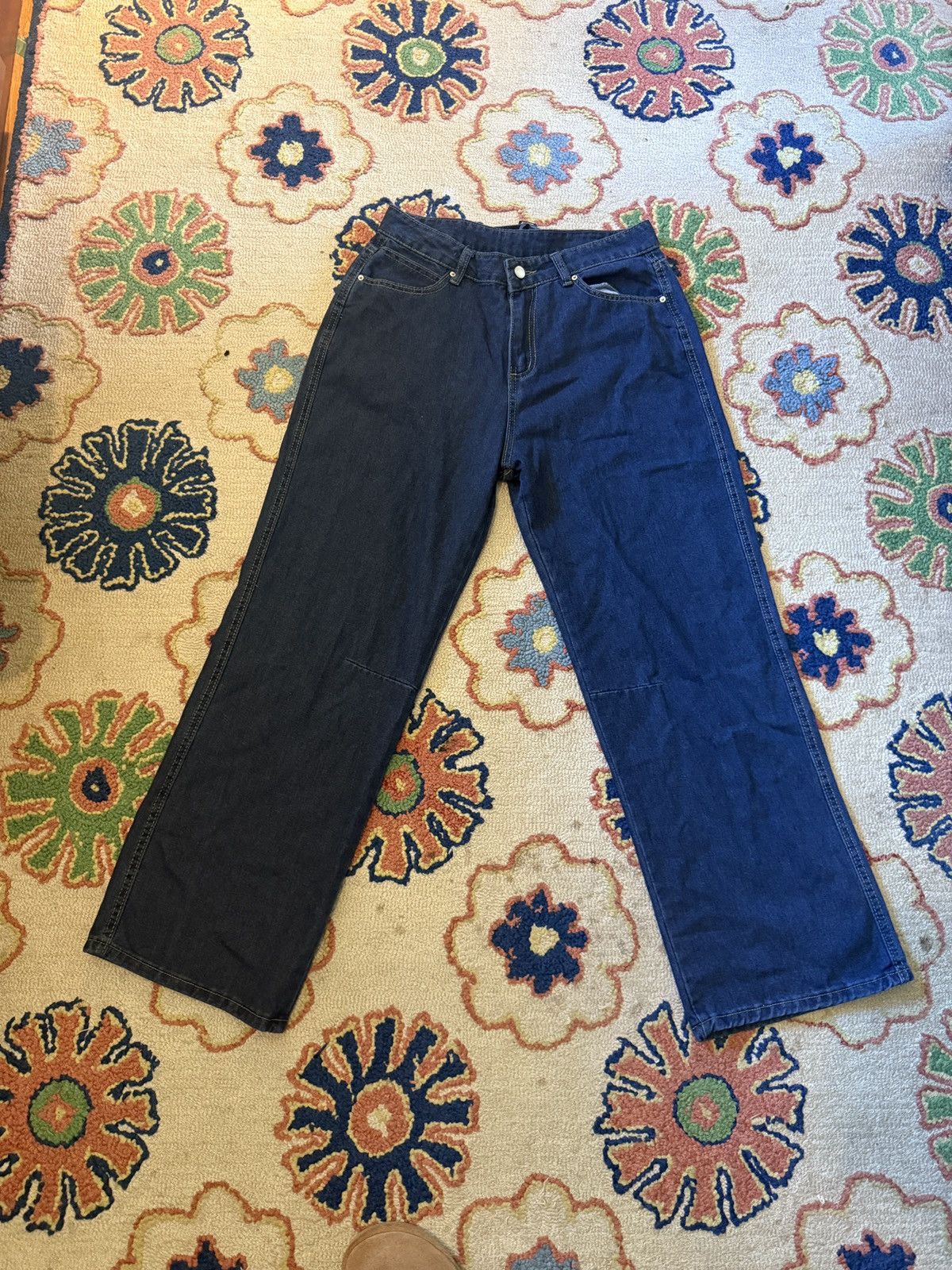 Japanese Brand Japanese Wide Leg Denim Size US 32 / EU 48 - 1 Thumbnail