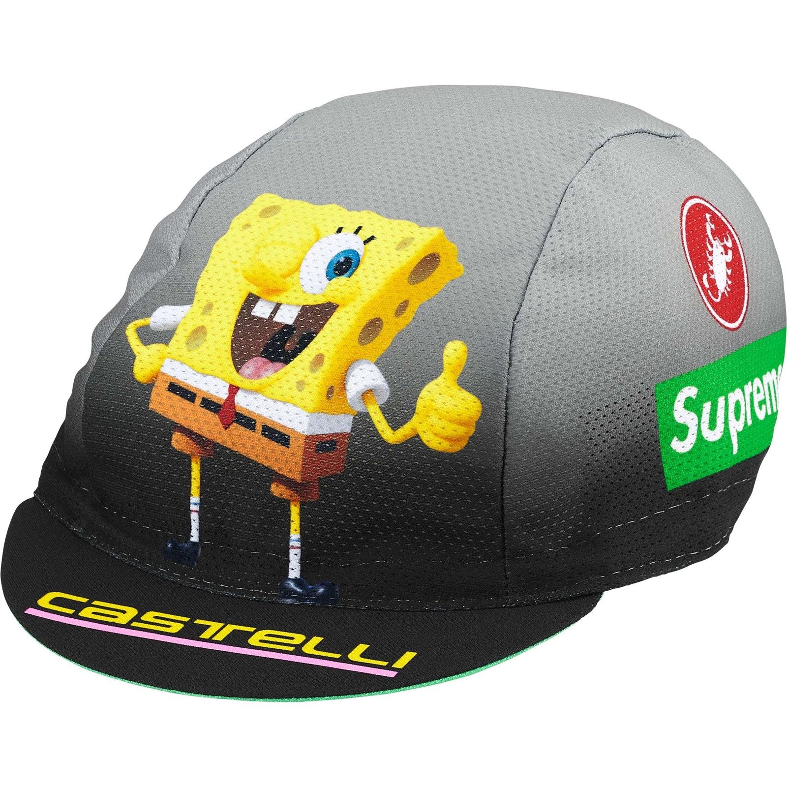 Supreme Supreme Castelli Spongebob Box Logo Cycling Cap Hat Black Size ONE SIZE - 1 Thumbnail