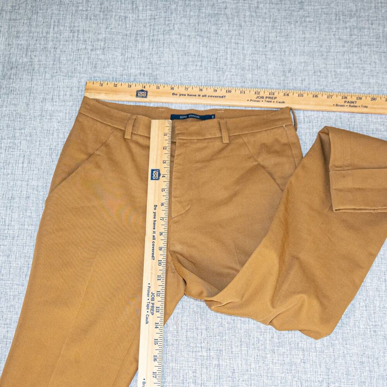 SOFIE D'HOORE Sofie D'Hoore Trouser Pants Ankle cuff Khaki brown 34IT Size 28" / US 6 / IT 42 - 9 Thumbnail