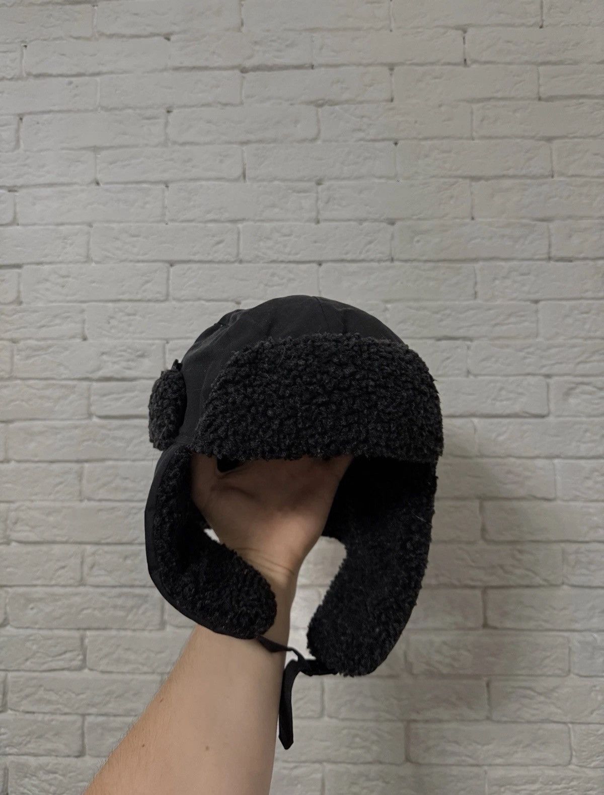 Barbour Vintage Barbour Trapped Ushanka Hat Y2K Sz XL Size ONE SIZE - 1 Thumbnail