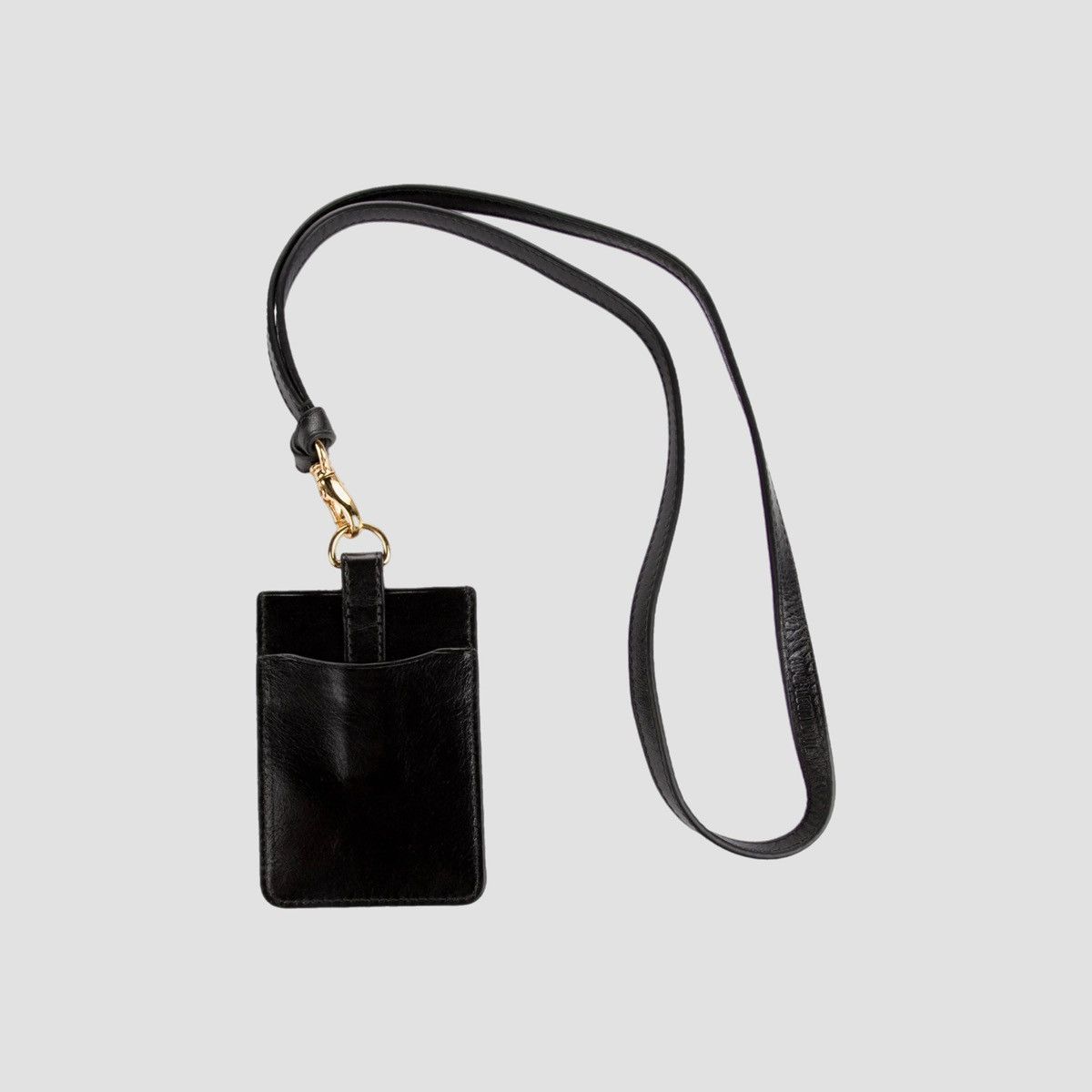 Aime Leon Dore Aime Leon Dore Debossed Logo Leather Card Holder Marine Size ONE SIZE - 2 Thumbnail