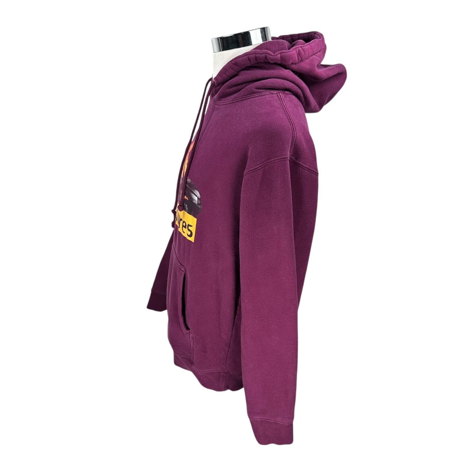 Pleasures Pleasures Burning Car Hoodie Men’s Medium Maroon Cotton Size US M / EU 48-50 / 2 - 3 Thumbnail