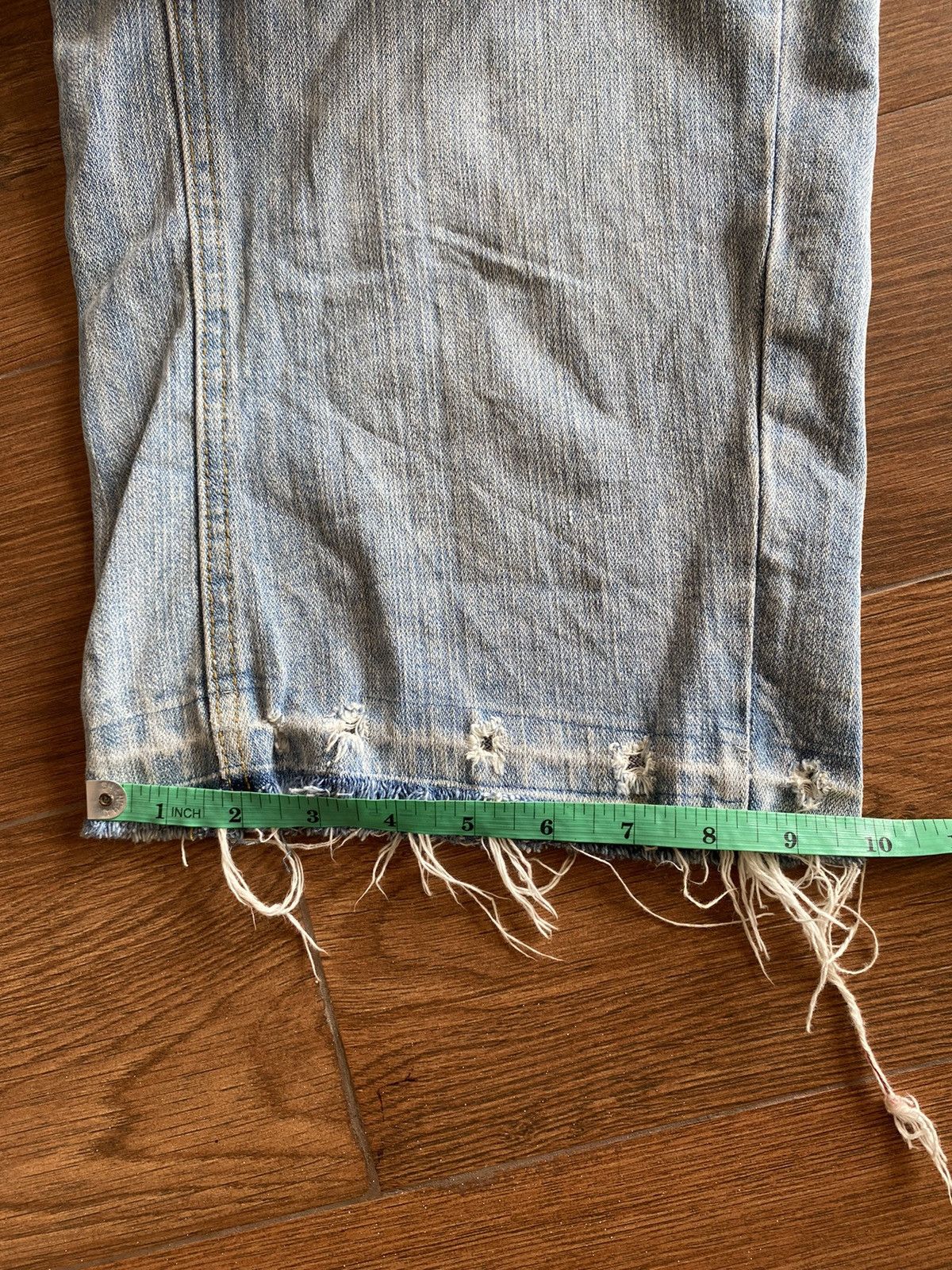 Denim & Co. × Japanese Brand Sukajan embroidery denim shorts pants Size US 36 / EU 52 - 14 Thumbnail