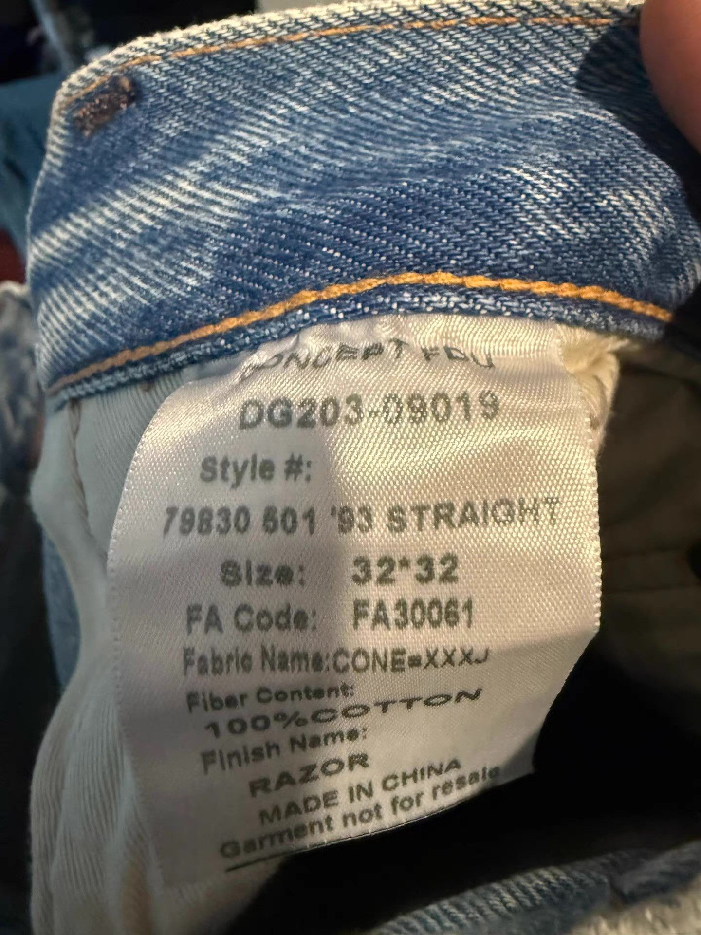 Levi's Levi’s studded distressed jeans Ｑ20 Size US 34 / EU 50 - 3 Thumbnail