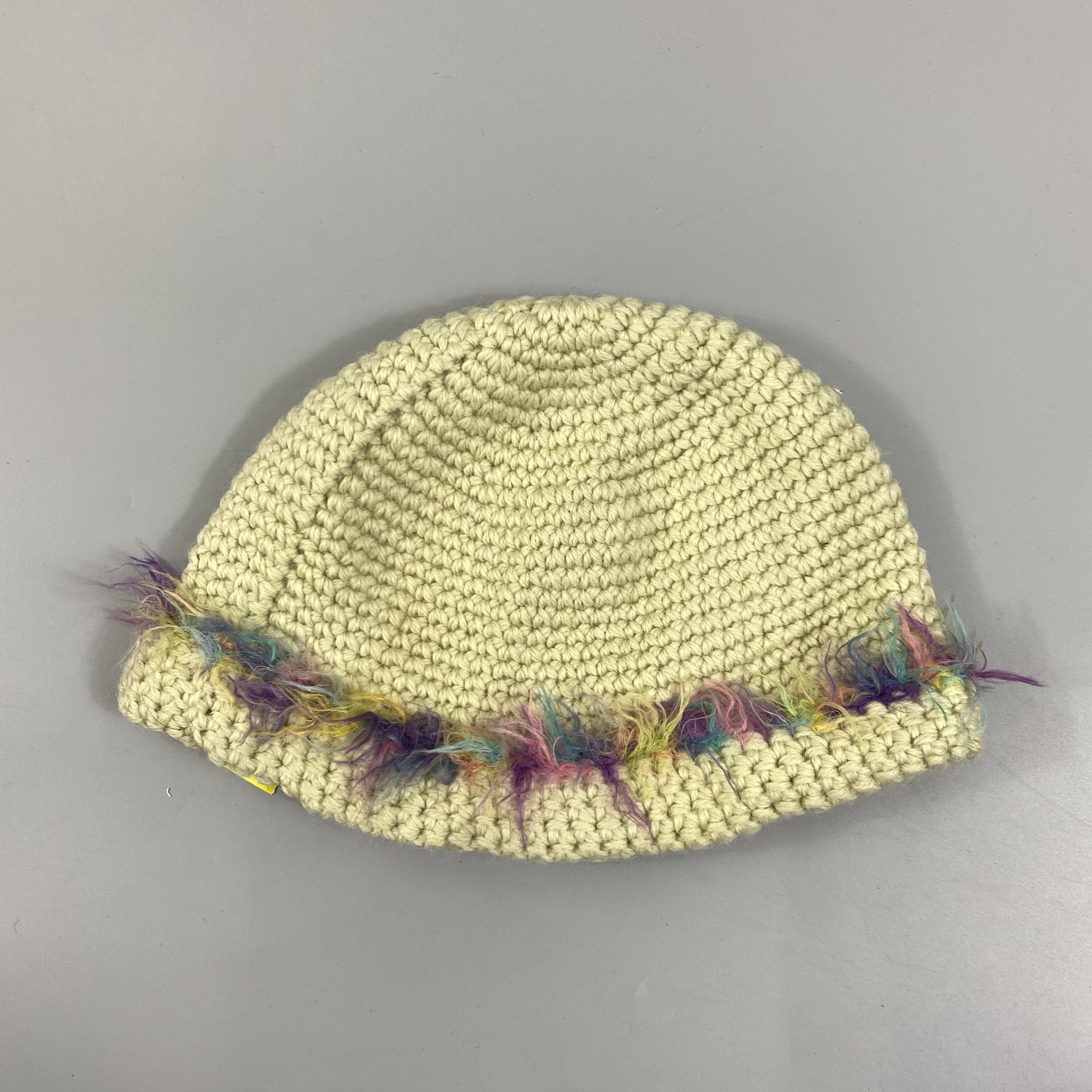 Japanese Brand Cloche Knit Hat Wool -BN1088 Size ONE SIZE - 7 Thumbnail