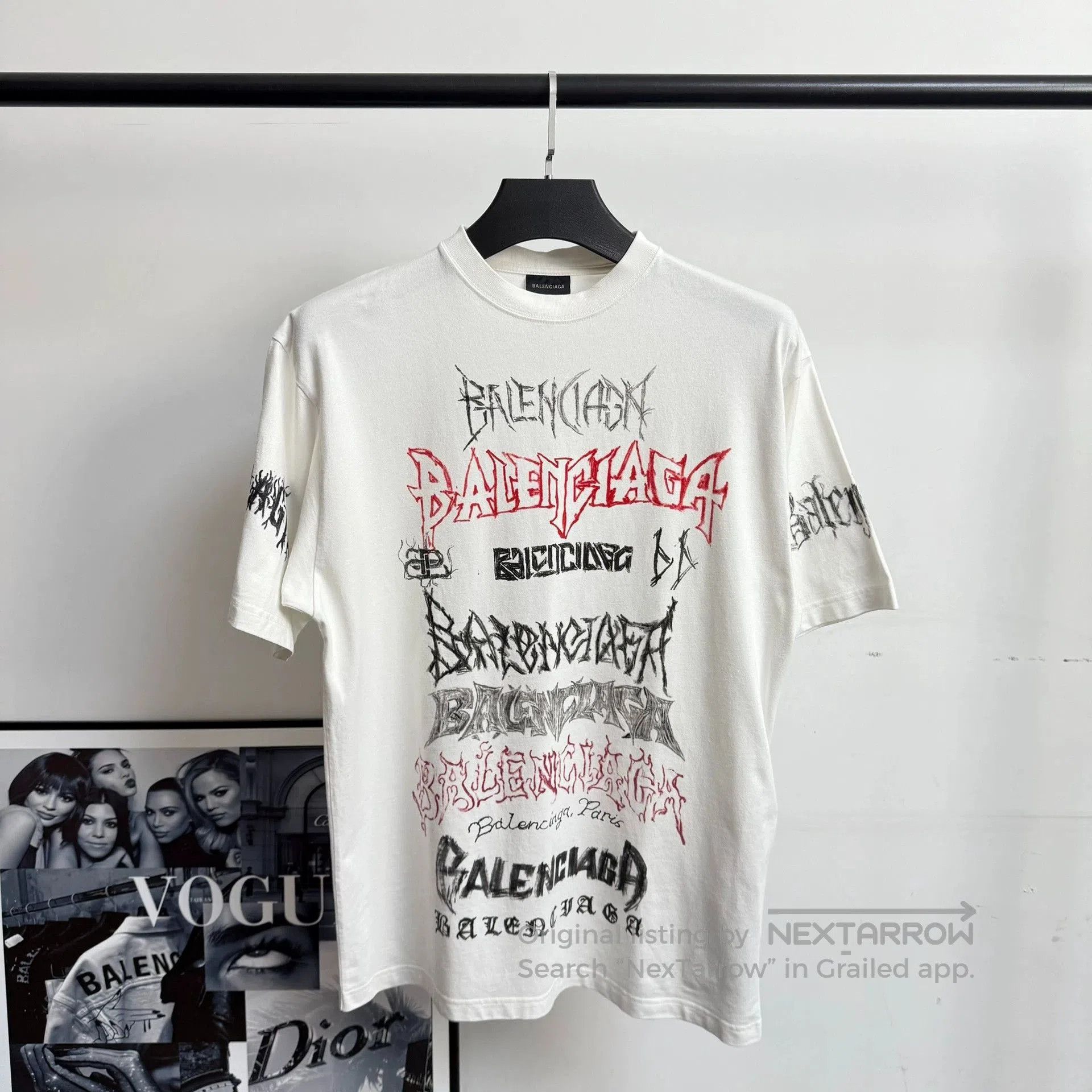 Balenciaga Balenciaga Year of Dragon White Tee. Size US XS / EU 42 / 0 - 1 Thumbnail