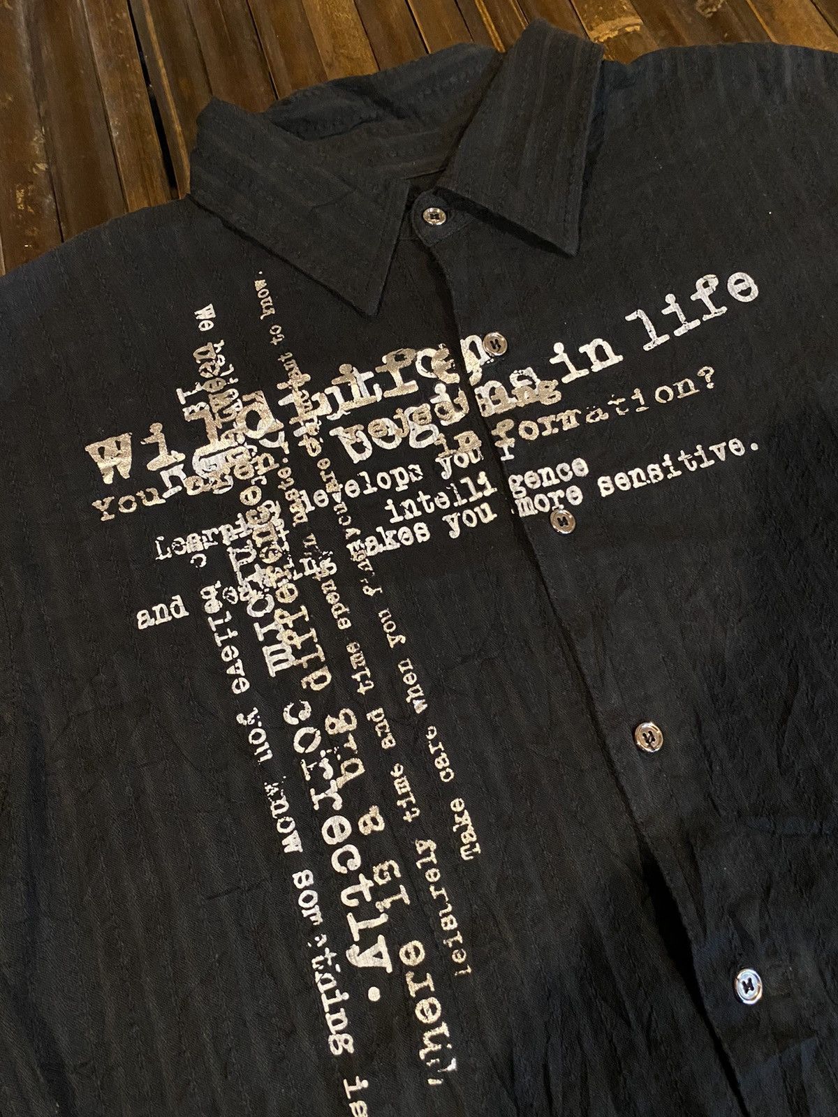 14th Addiction WILD LIFE IFSXIWASNINE SHIRT Size US L / EU 52-54 / 3 - 3 Thumbnail