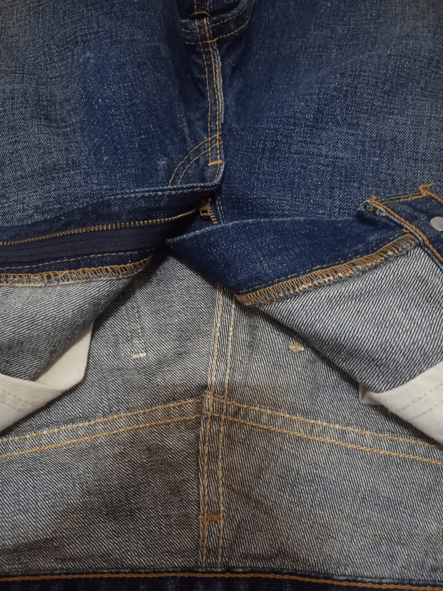Levi's Vintage 80s Levis 646 Orange Tab Flare Bell Bottom Jeans Size US 33 - 4 Thumbnail