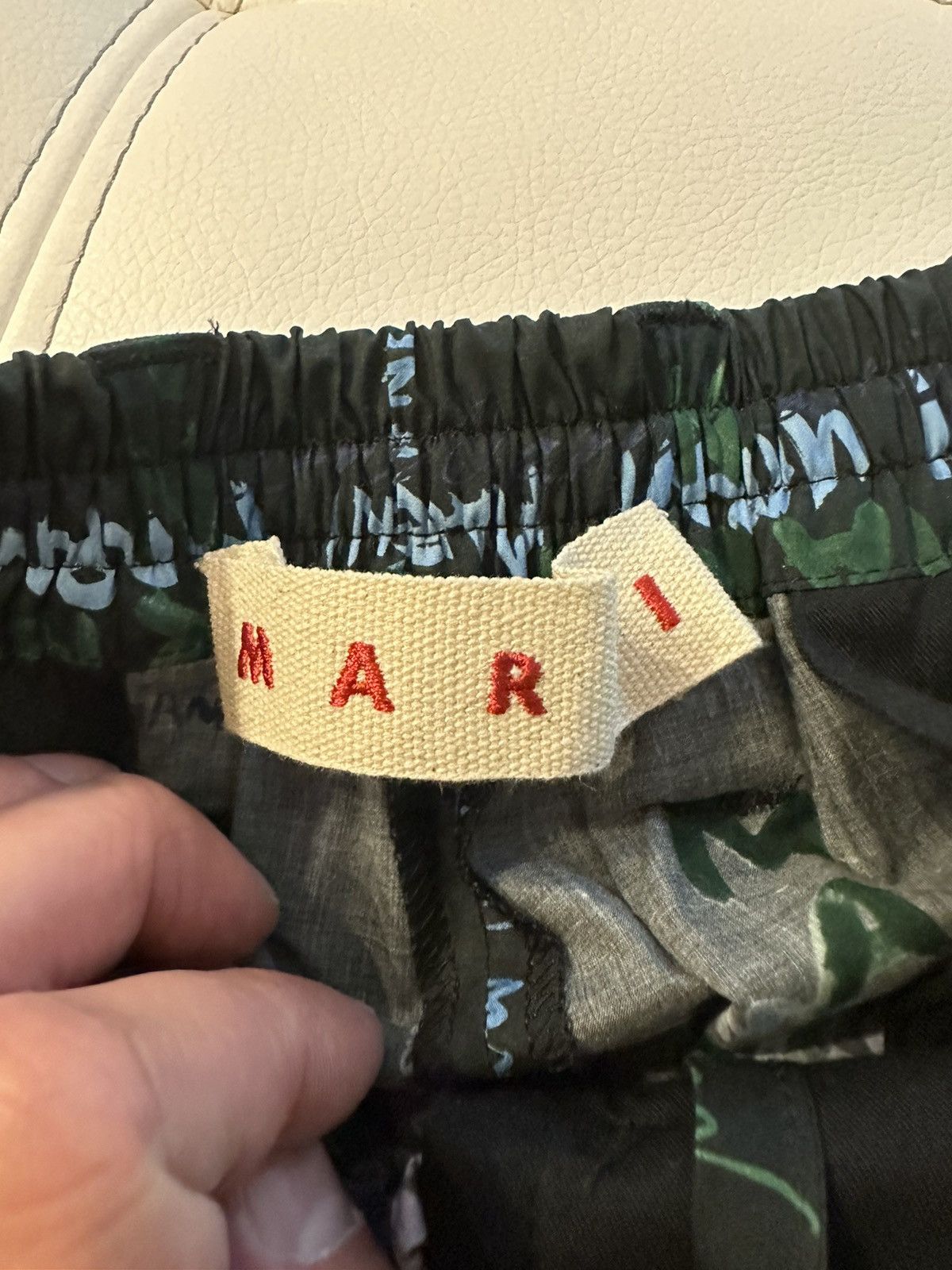 Marni Marni Logo Printed Wide Short Size US 34 / EU 50 - 4 Thumbnail
