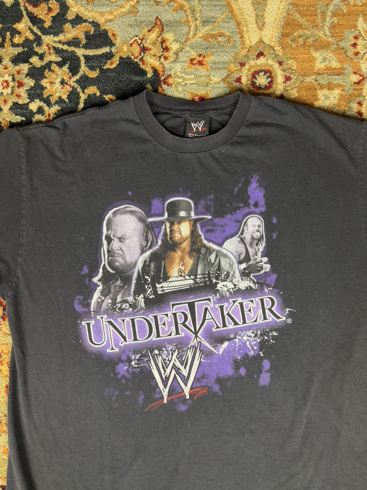 Vintage × WWE Vintage WWE Undertaker 2007 T-Shirt Size US XL / EU 56 / 4 - 4 Thumbnail