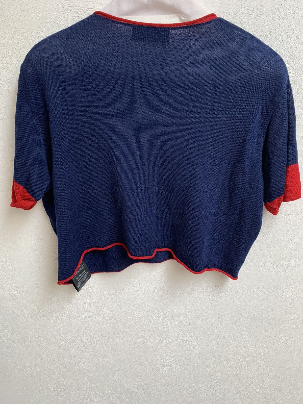Alanui Alanui Fine Wool Crop Knit T-Shirt Size S / US 4 / IT 40 - 7 Thumbnail