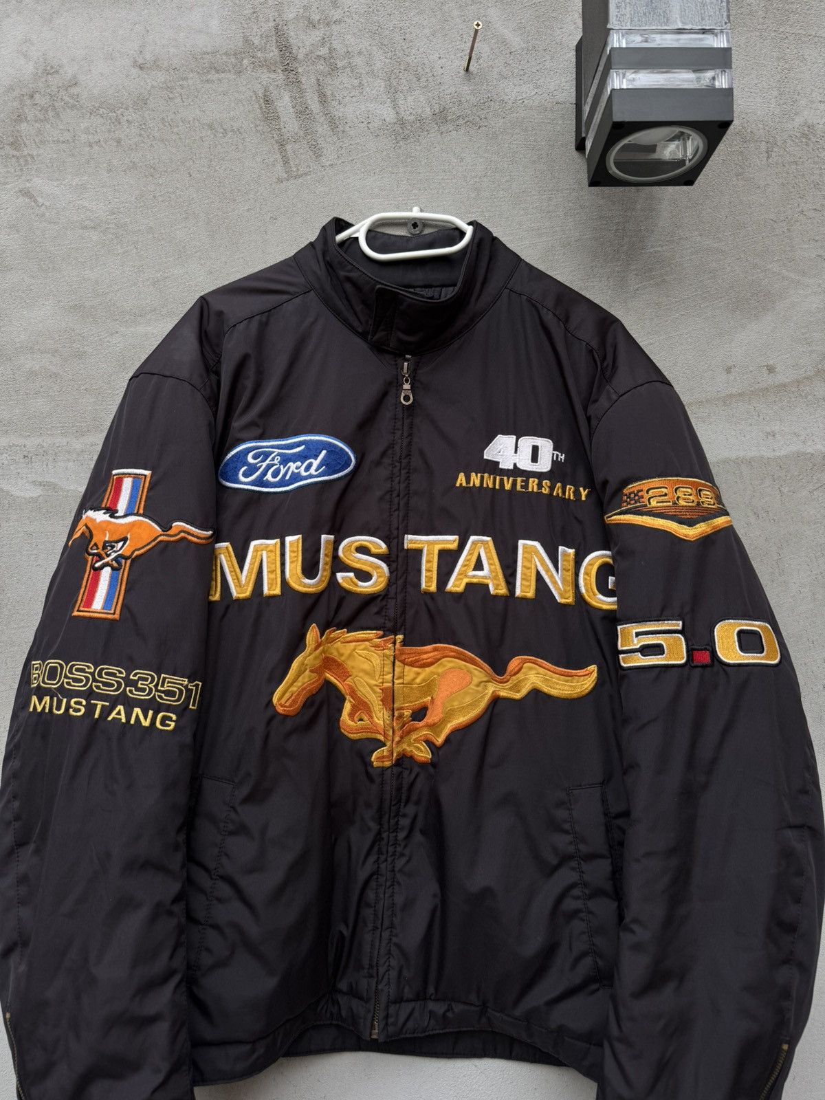 JH Design ARCHIVAL! 🏇Ford Mustang 40TH Anniversary Limited Jacket Size US L / EU 52-54 / 3 - 9 Thumbnail