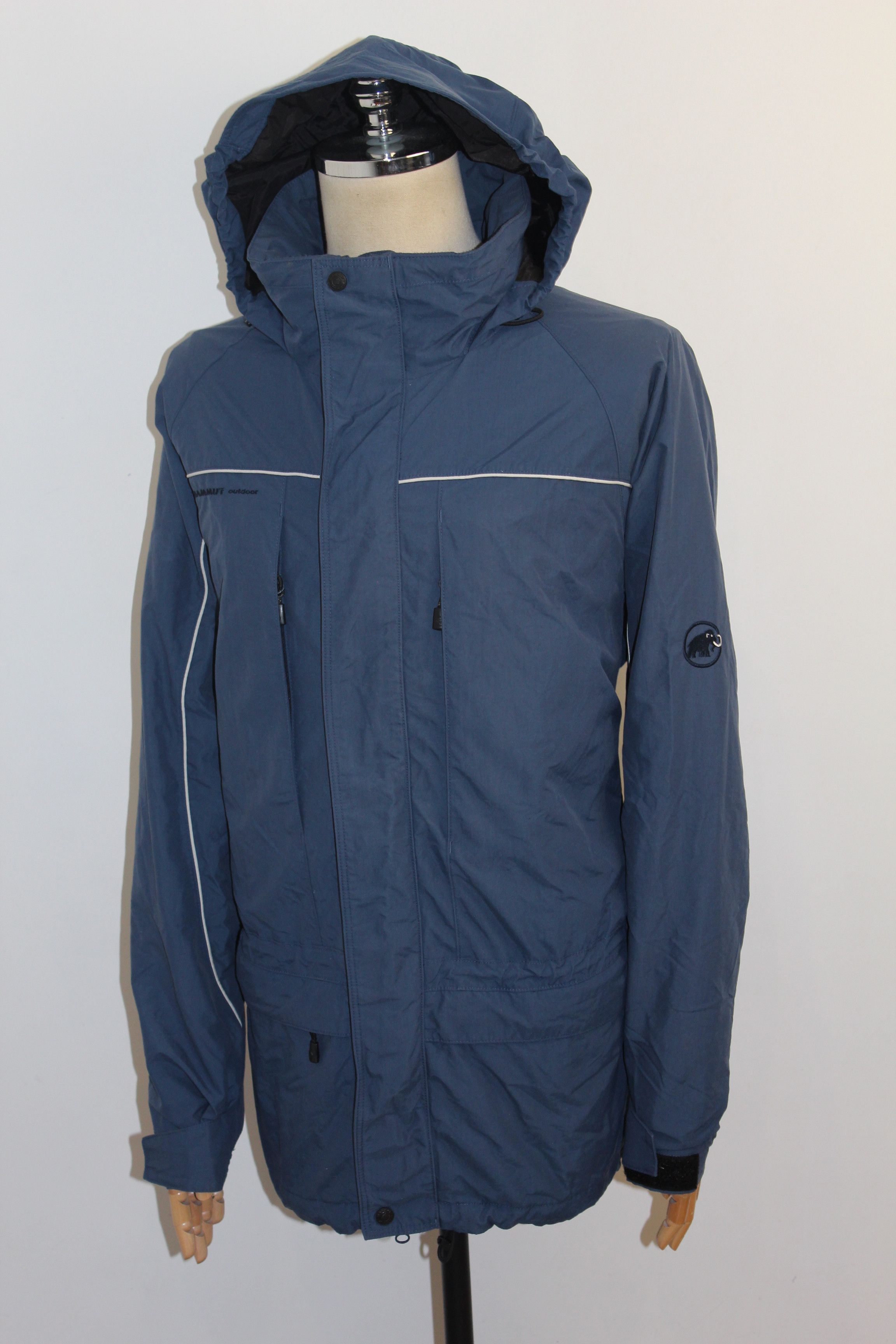 Mammut MAMMUT Dry Tech Waterproof Blue Jacket Size US XL / EU 56 / 4 - 1 Thumbnail