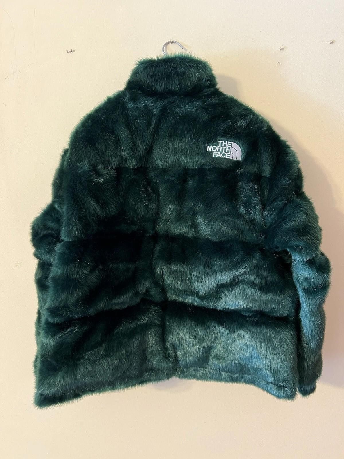 Supreme FW20 Supreme The North Face Faux Fur Nuptse Jacket Green L Size US L / EU 52-54 / 3 - 8 Thumbnail