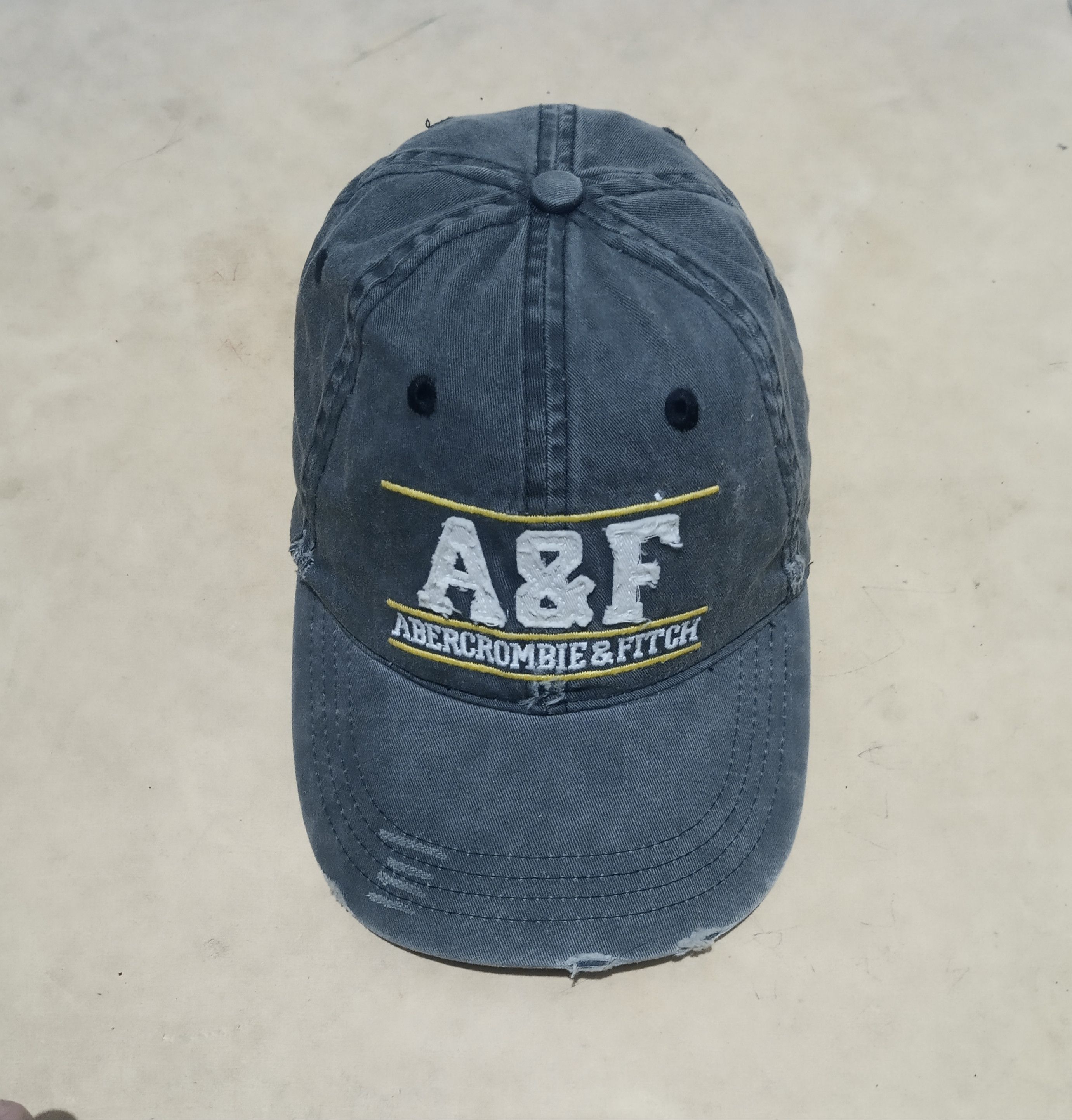 Abercrombie & Fitch Abercrombie & Fitch Ripped Hat Cap Size ONE SIZE - 1 Thumbnail