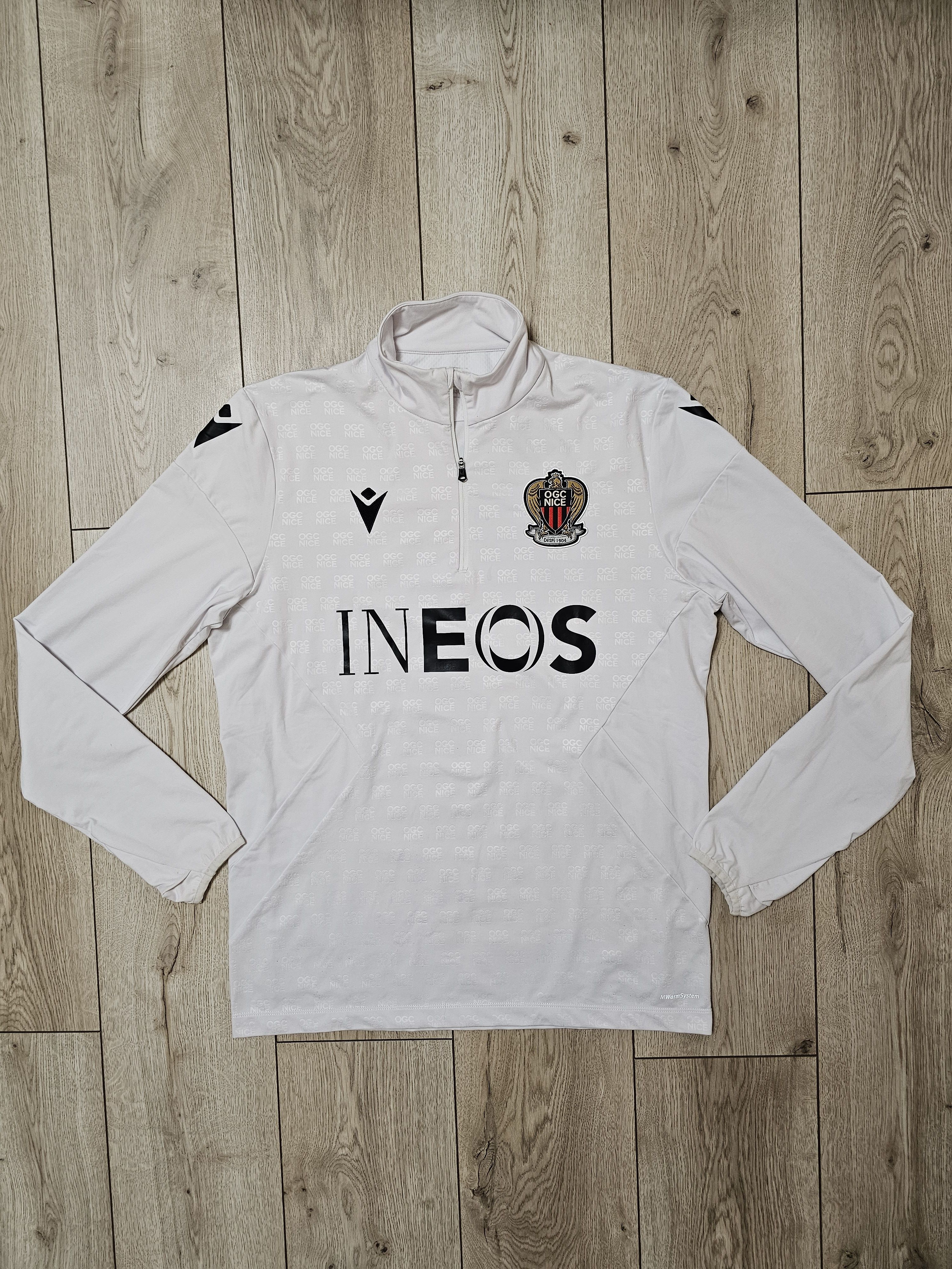 All Sport OGC NICE SOCCER 1/3 ZIP FOOTBALL JACKET SOCCER SWEATER Size US L / EU 52-54 / 3 - 1 Thumbnail