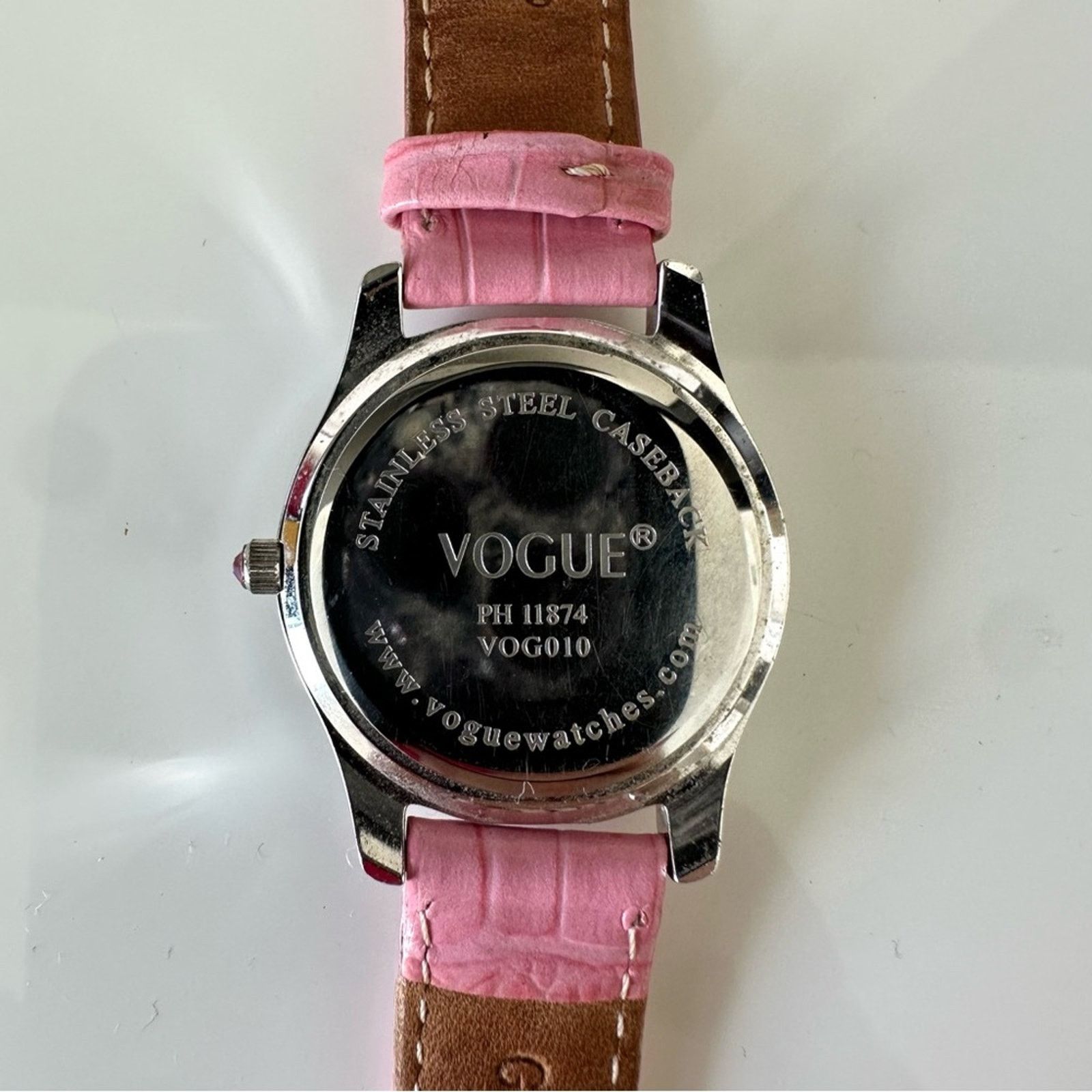 Vogue Vogue women pink quartz watches Authentic Size ONE SIZE - 4 Thumbnail