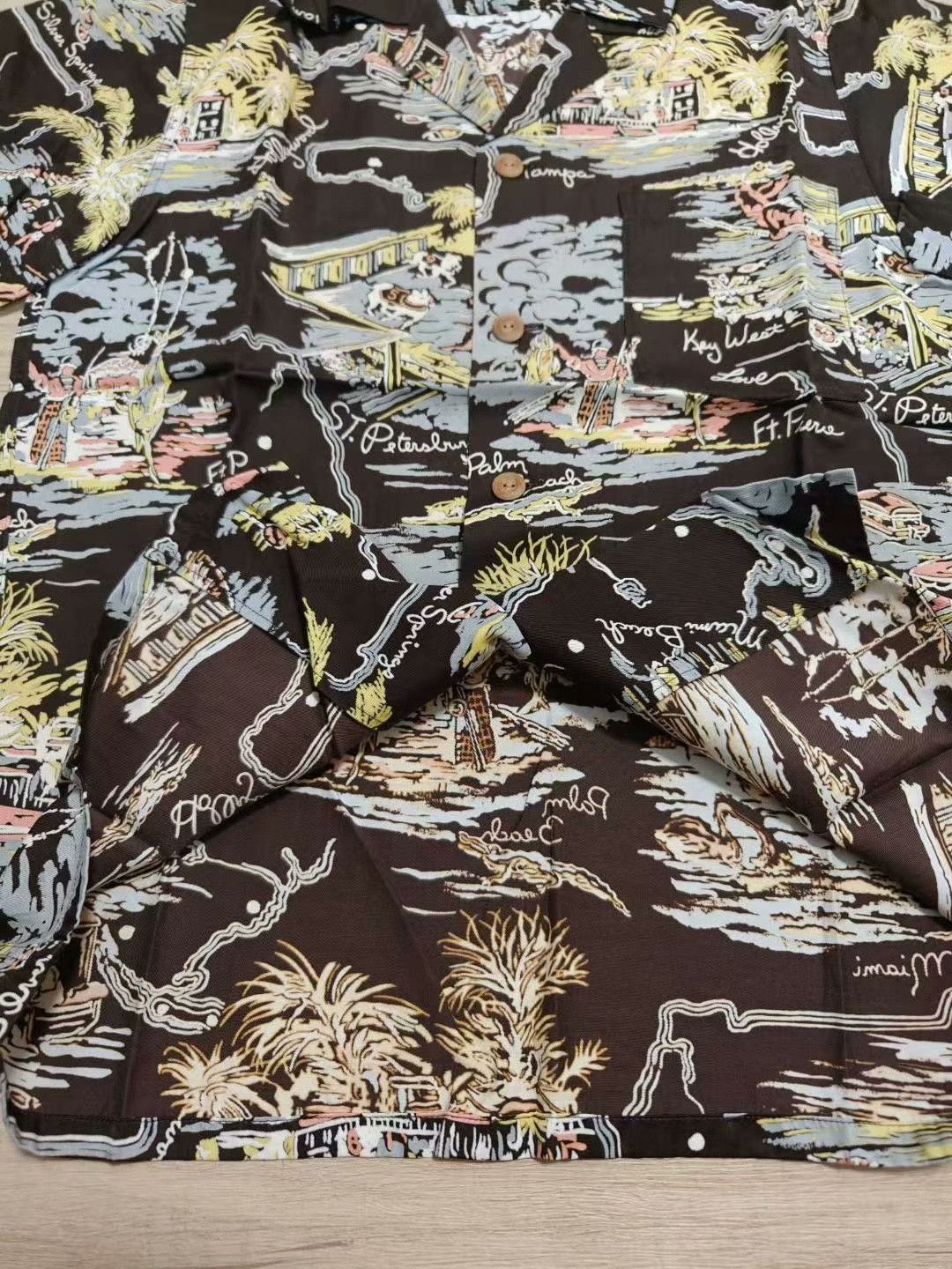 Visvim visvim 15ss Duke Sunshine S/S Shirt Size US S / EU 44-46 / 1 - 5 Thumbnail