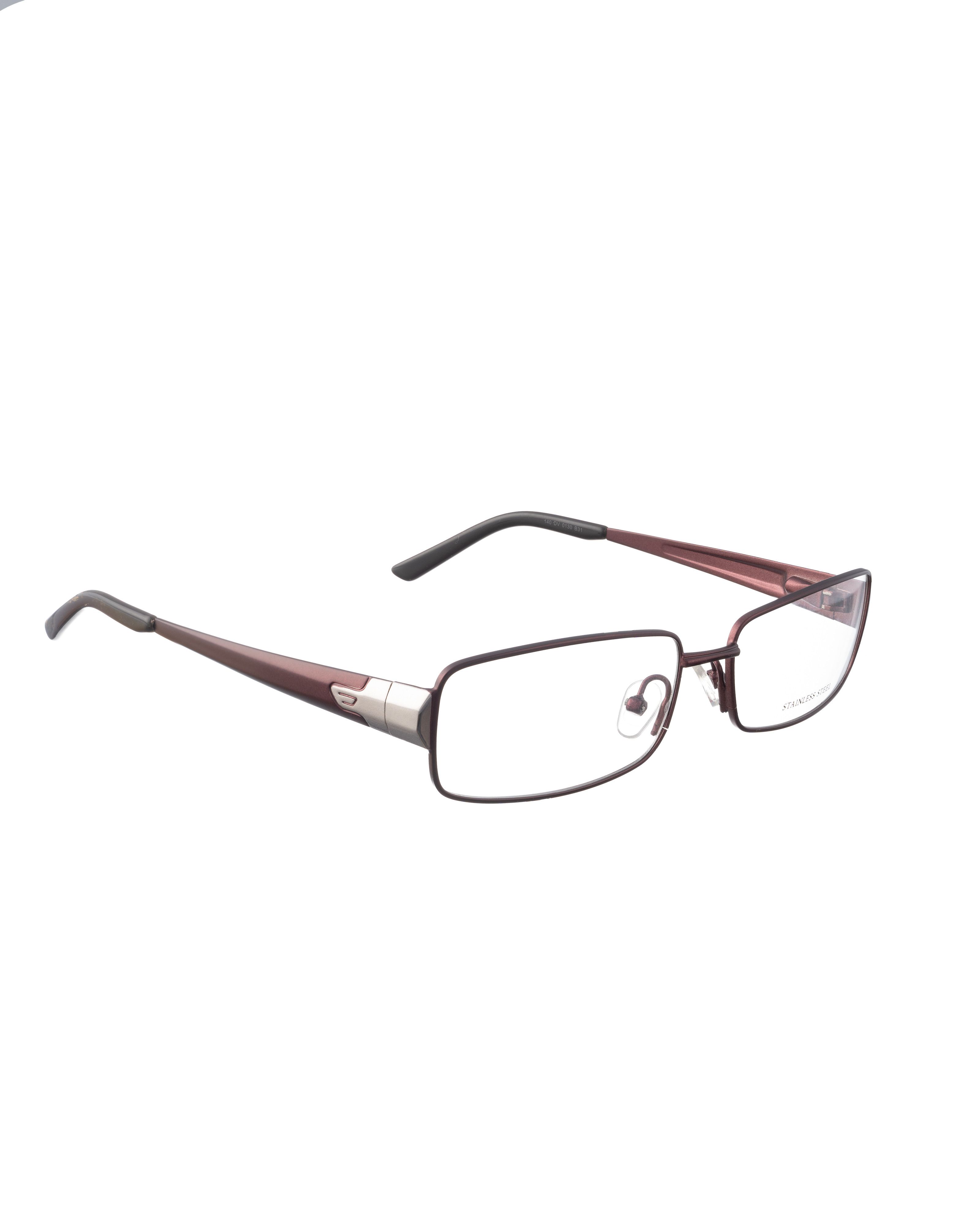 Diesel Diesel 90s Burgundy Purple Glasses with Silver Detail Size ONE SIZE - 1 Thumbnail