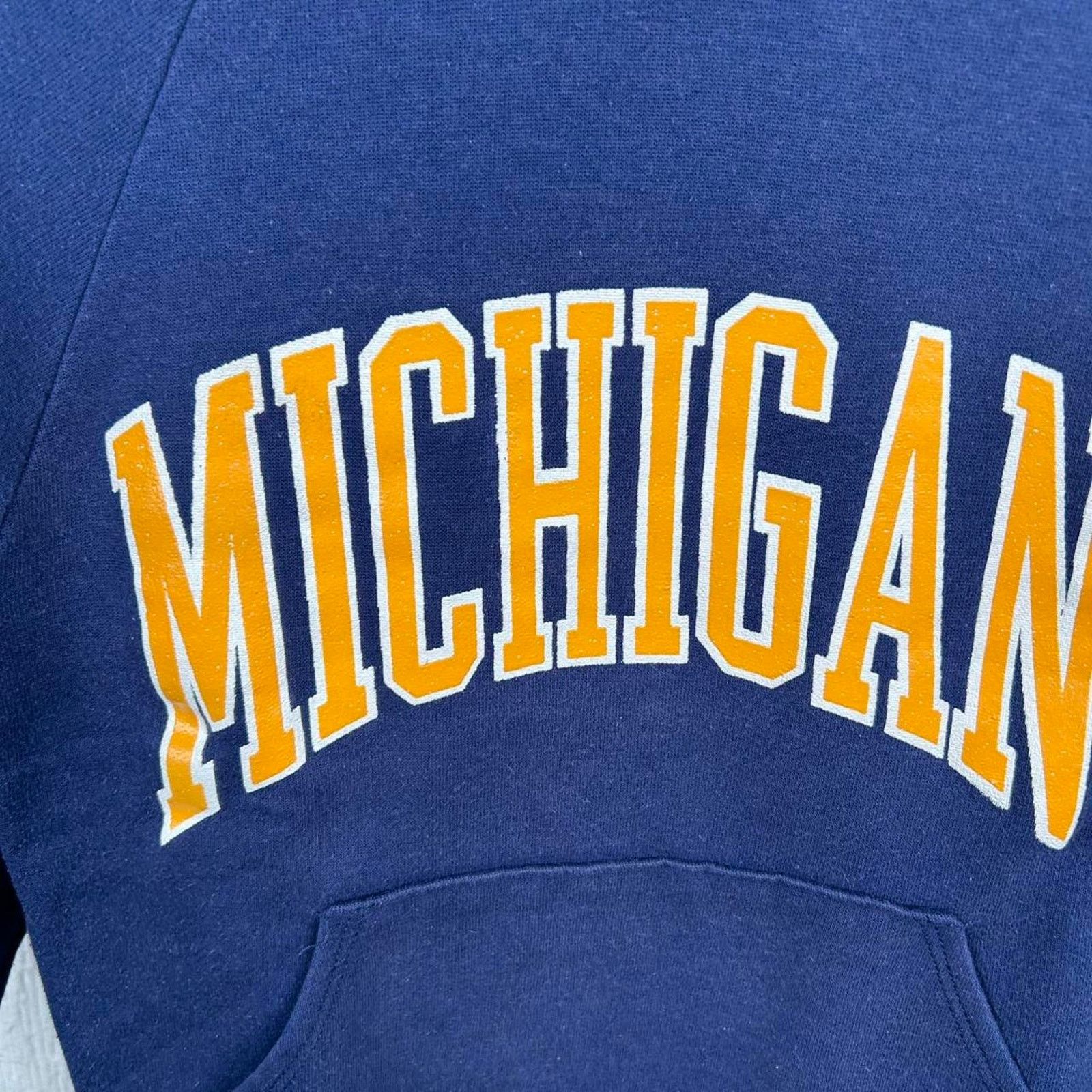 Logo 7 Vintage 90’s Michigan Wolverines Hoodie Size Women’s Small Size S / US 4 / IT 40 - 4 Thumbnail