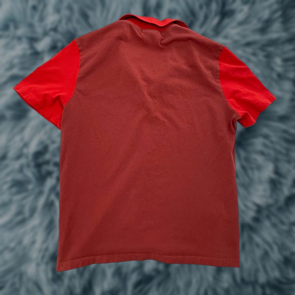 Lacoste Lacoste Shirt Adult Large Polo Short Sleeve Orange Logo Mens Polo Shirt Lacoste Casual Golf Preowned Crocodile Logo Regular Fit Size US L / EU 52-54 / 3 - 1 Thumbnail