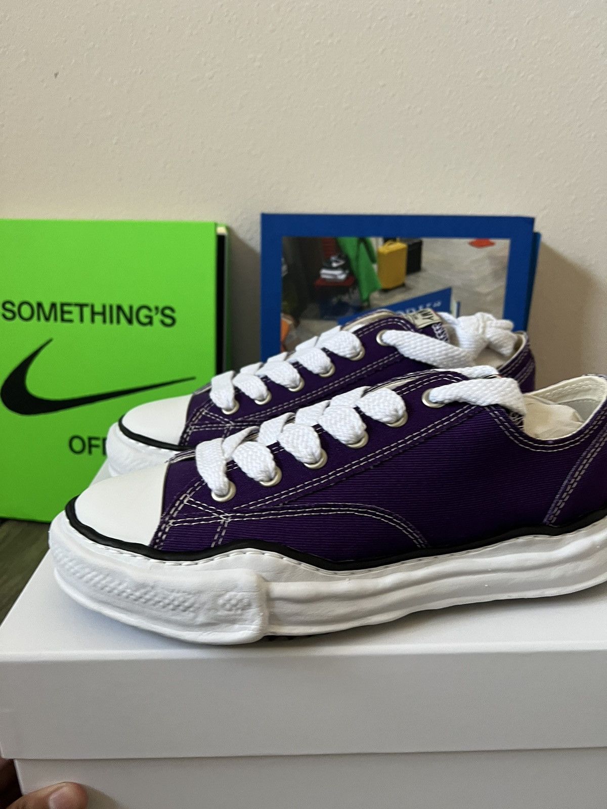 Maison MIHARA YASUHIRO Maison Mihara Yasuhiro Canvas Sneakers Size US 9 / EU 42 - 2 Thumbnail