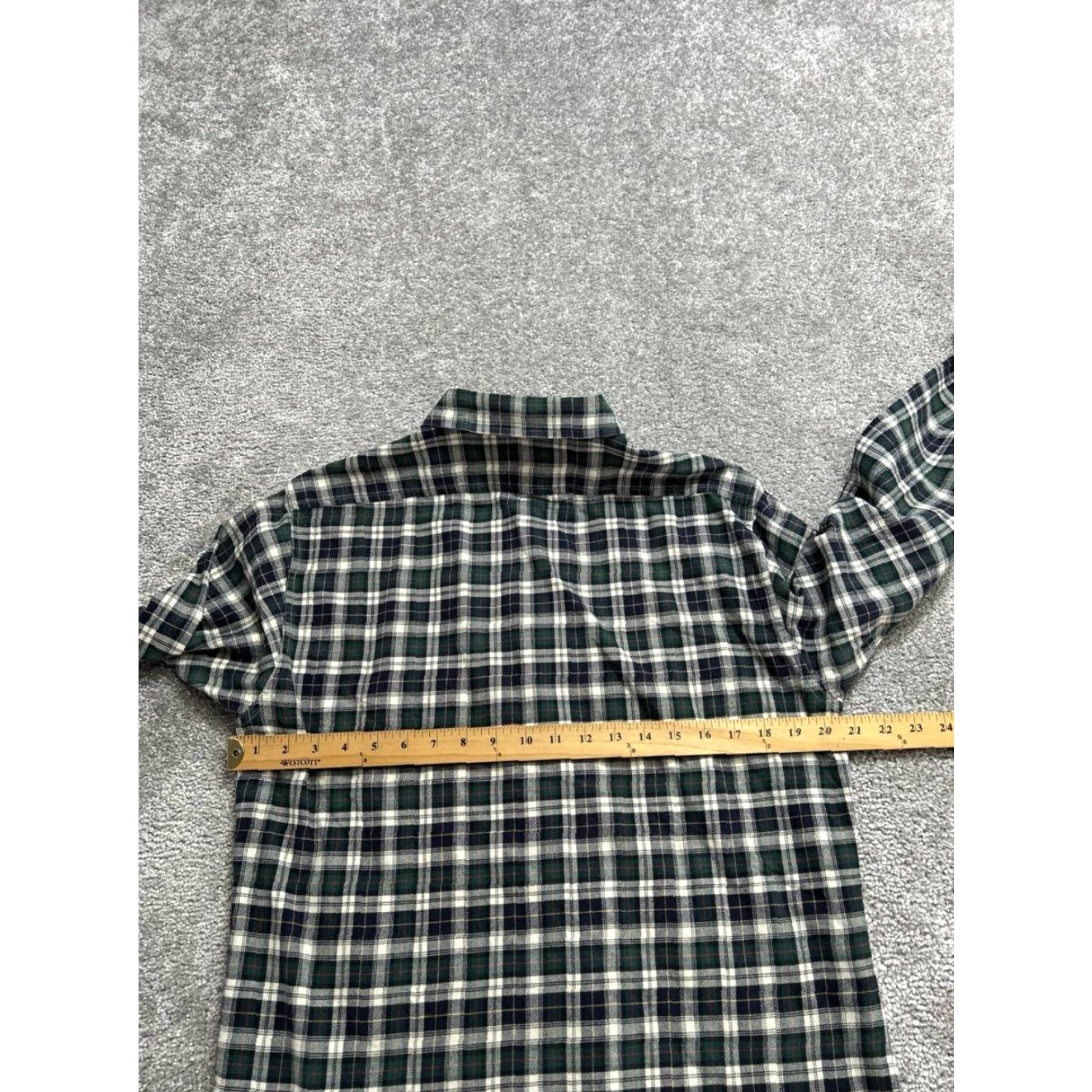 Rag & Bone Rag & Bone Shirt Mens Large Multicolor Cotton Plaid Tailored Workwear Casual Size US L / EU 52-54 / 3 - 6 Thumbnail