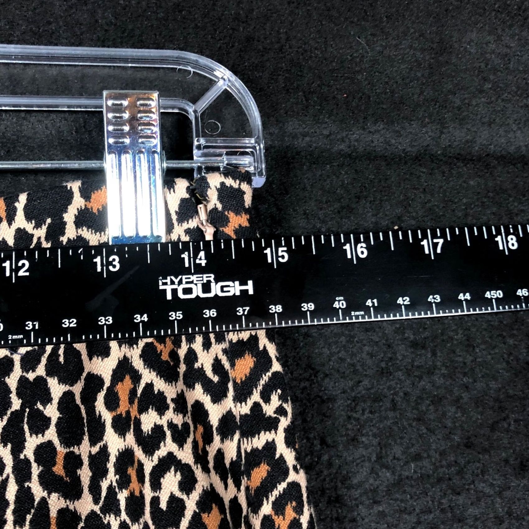 J.Crew J.Crew Womens Pants Brown Leopard Print Mid Rise Winnie Side Zip Stretch 4 Pants Women's Regular Slim Ankle Office Casual Workwear Size 29" - 6 Thumbnail