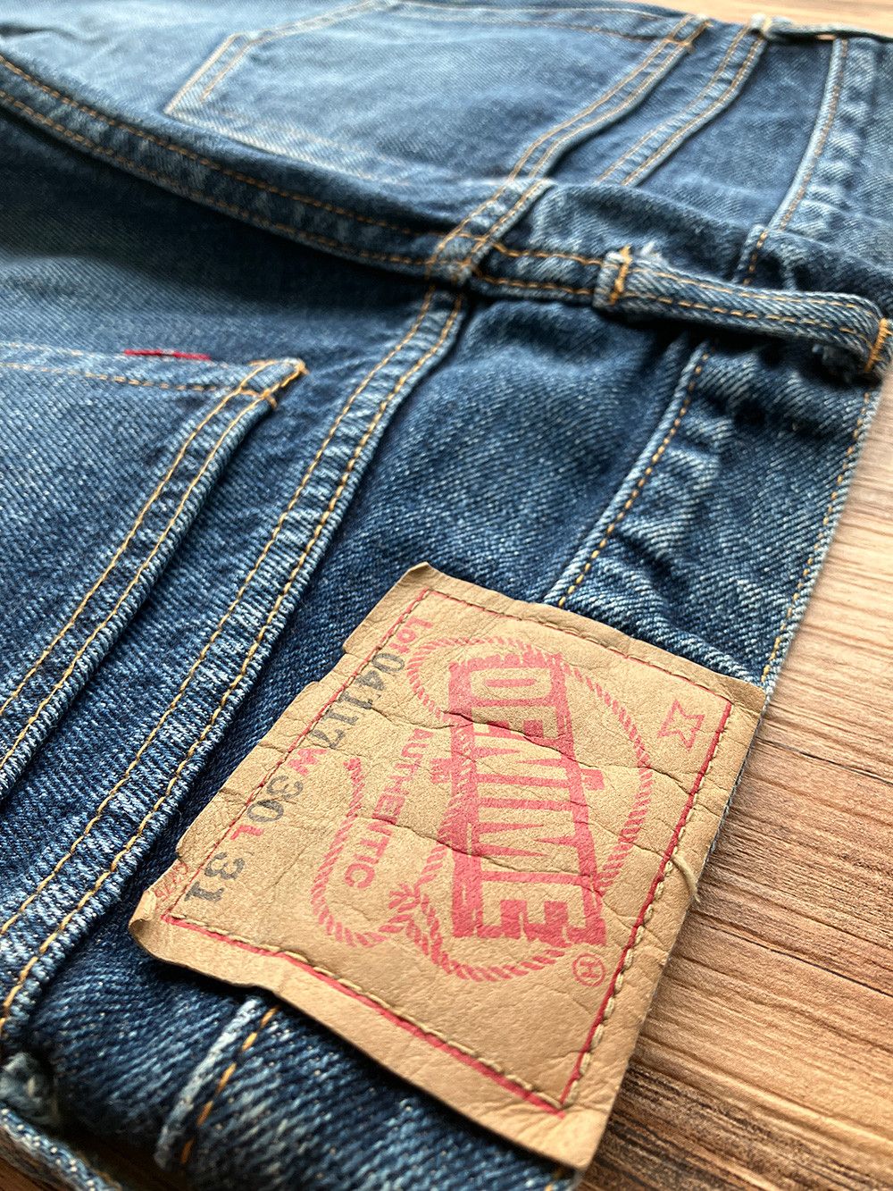 Denime DENIME Orizzonti 505 BIG-E W30 x L32 Osaka 5 Selvedge jeans Size US 30 / EU 46 - 17 Thumbnail