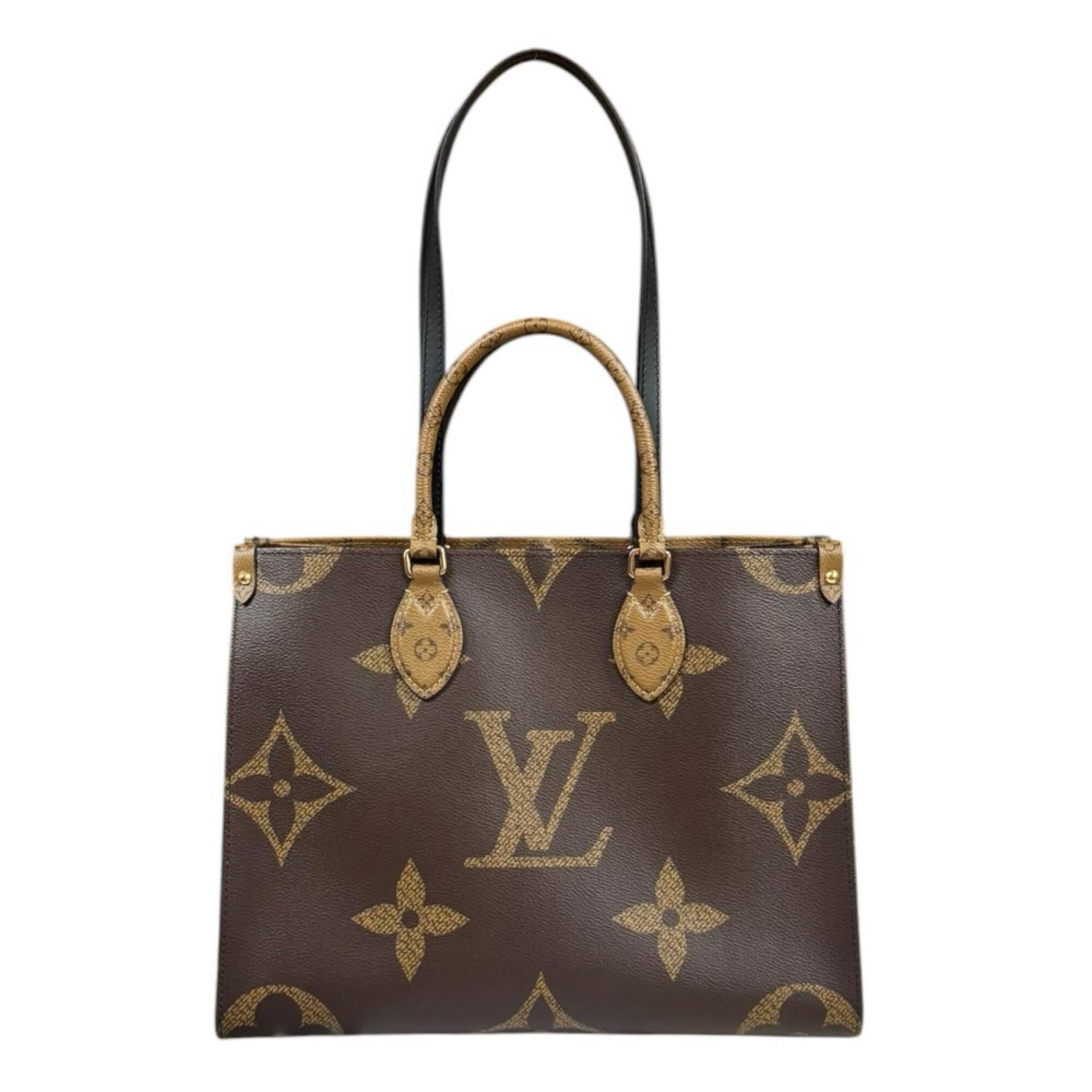 Louis Vuitton Louis Vuitton OnTheGo MM Monogram Giant Tote Bag, Reverse M45321 Brown, Men's/Women's, LOUIS VUITTON 2-way Size ONE SIZE - 1 Thumbnail