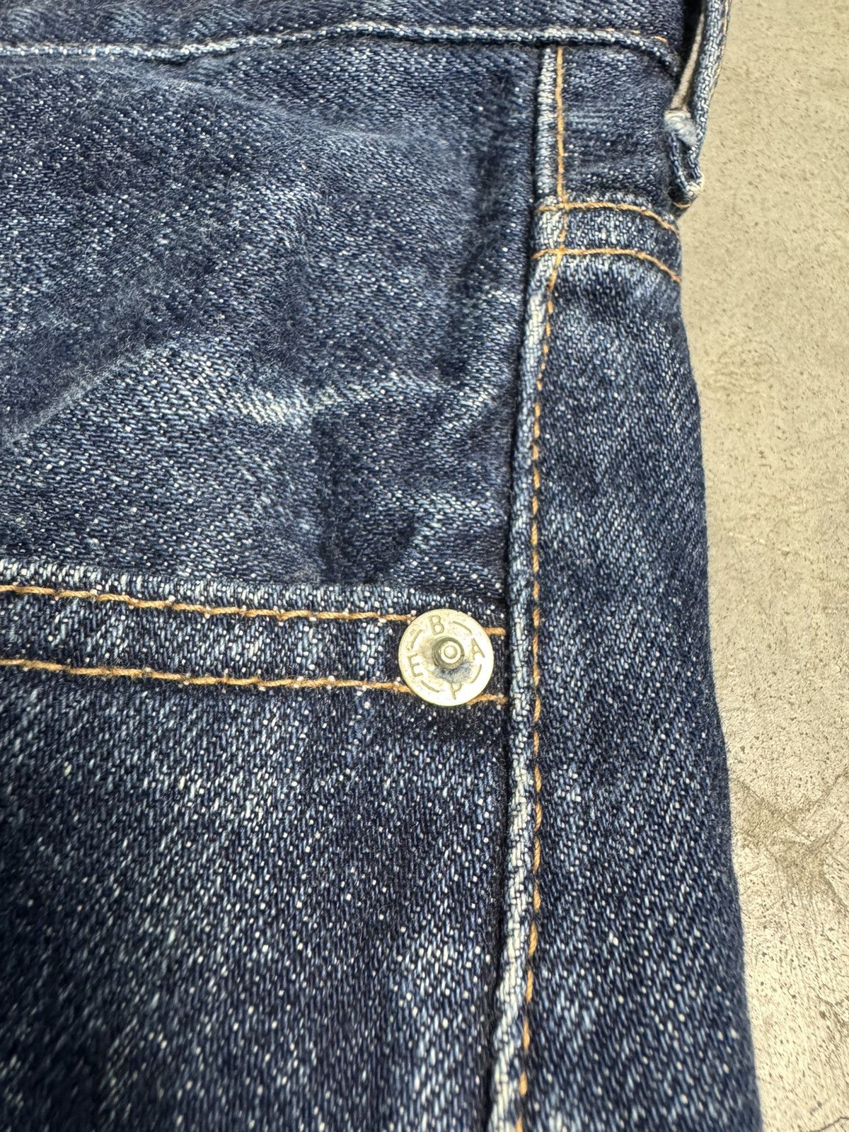 Bape Vintage Bathing Ape selvedge denim 🦍 Size US 33 - 10 Thumbnail