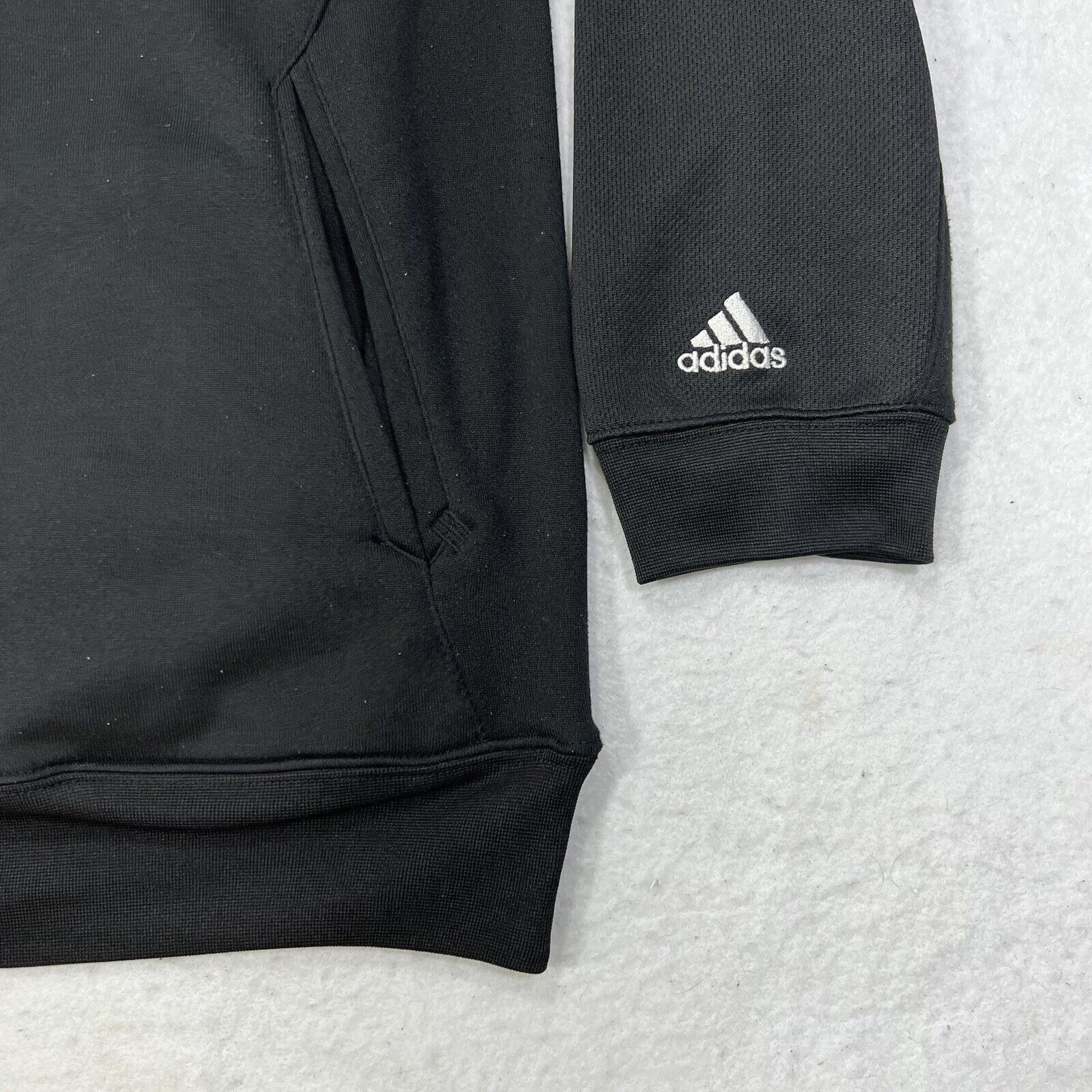 Adidas Adidas NBA Miami Heat Hoodie Lined Pullover Black Sweatshirt Size US S / EU 44-46 / 1 - 7 Thumbnail