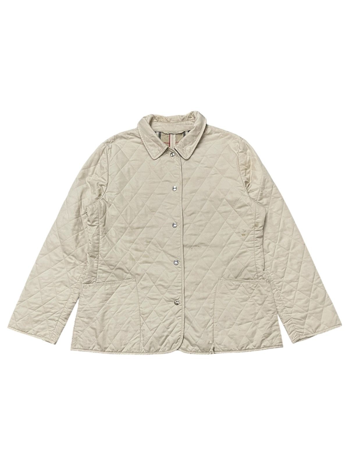 Burberry Burberry London Nova Check Quilted Liner Jacket England Made Size US M / EU 48-50 / 2 - 2 Thumbnail