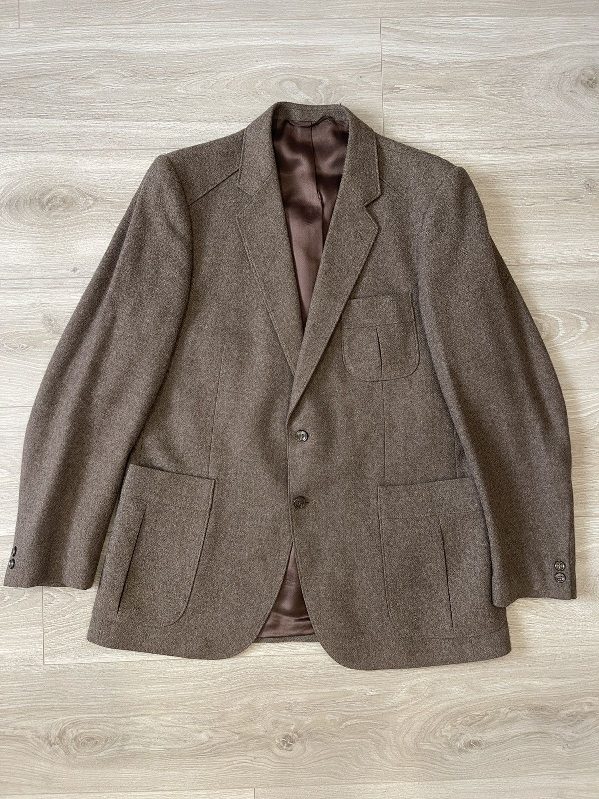 Vintage Vintage rare wool blazer classic jacket sport coat 42 Size 42L - 10 Thumbnail