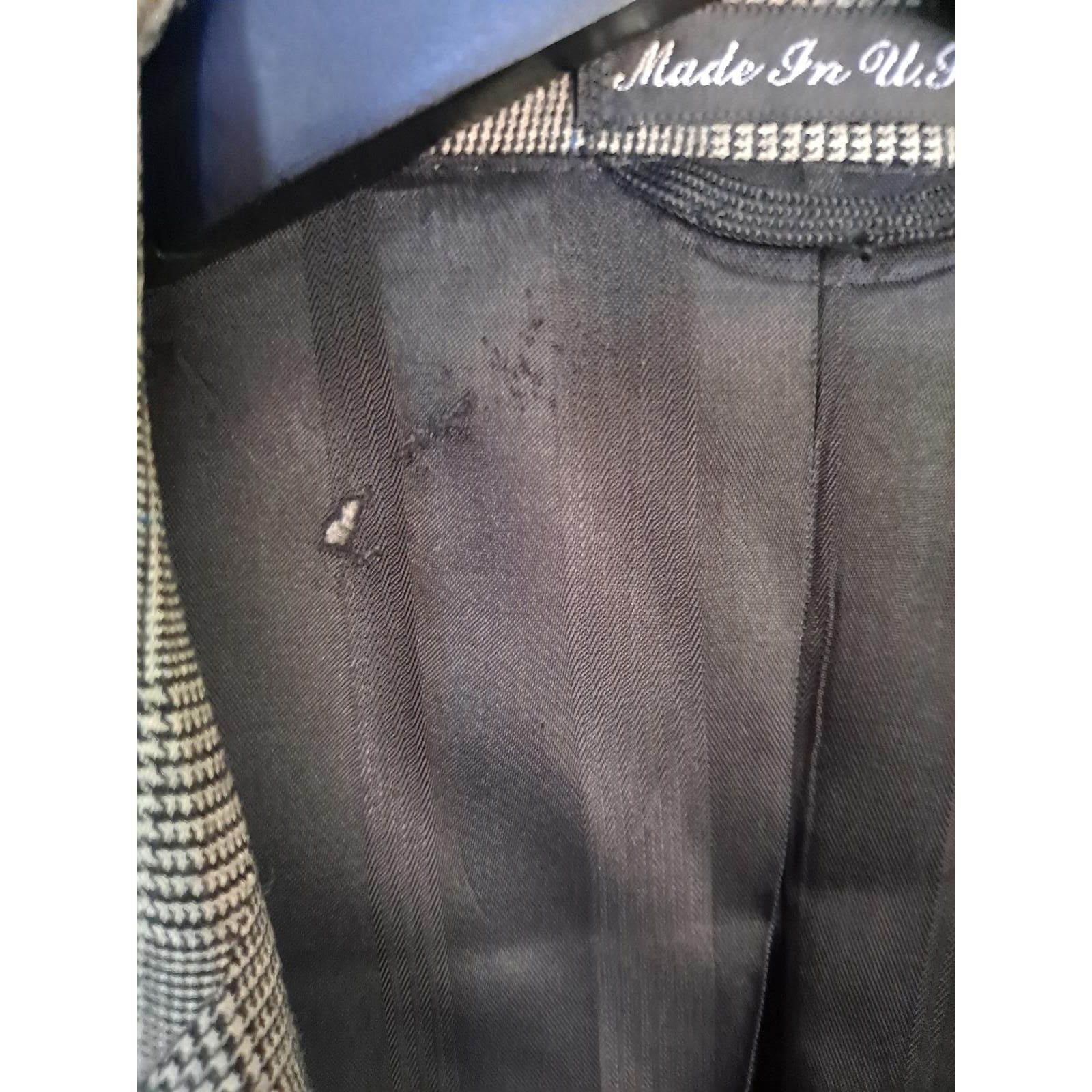 Pierre Cardin Pierre Cardin Brown Tweed Blazer Made in USA Size 46R - 3 Thumbnail
