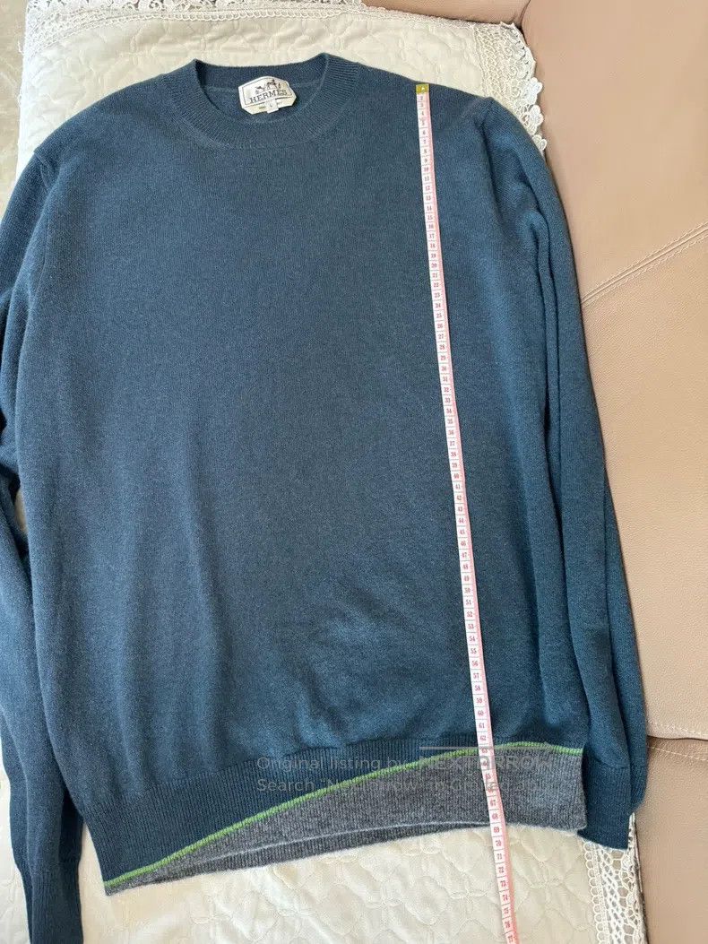 Hermes Hermes Cashmere sweater 100% Cashmere Size US L / EU 52-54 / 3 - 5 Thumbnail